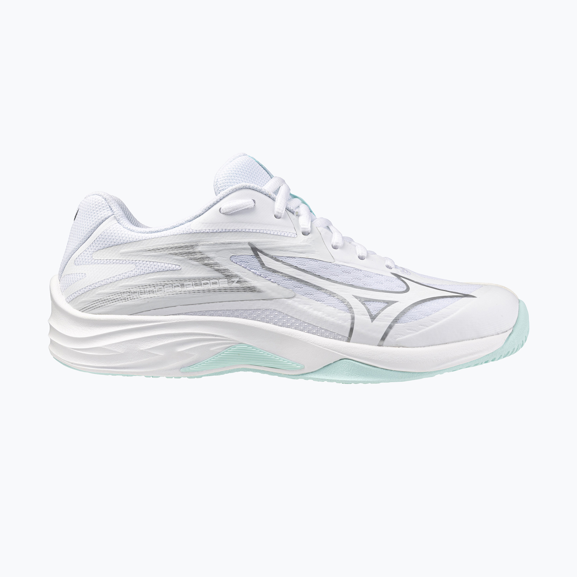 Buty do siatkówki damskie Mizuno Thunder Blade Z white/blue tint 
