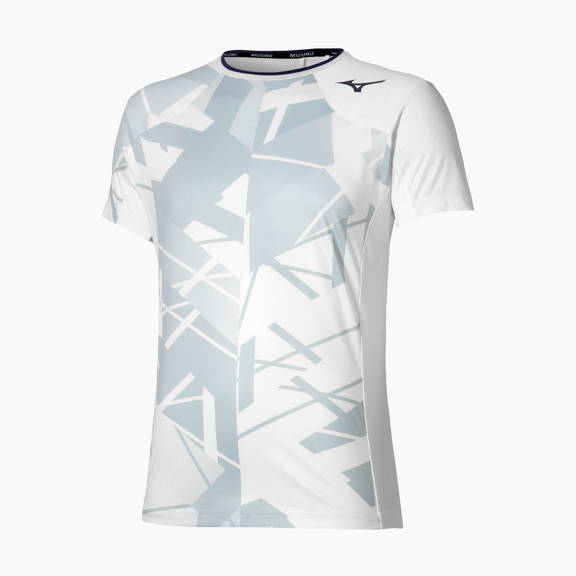 Koszulka męska Mizuno Daybreakers Shadow Graphic white/gray 