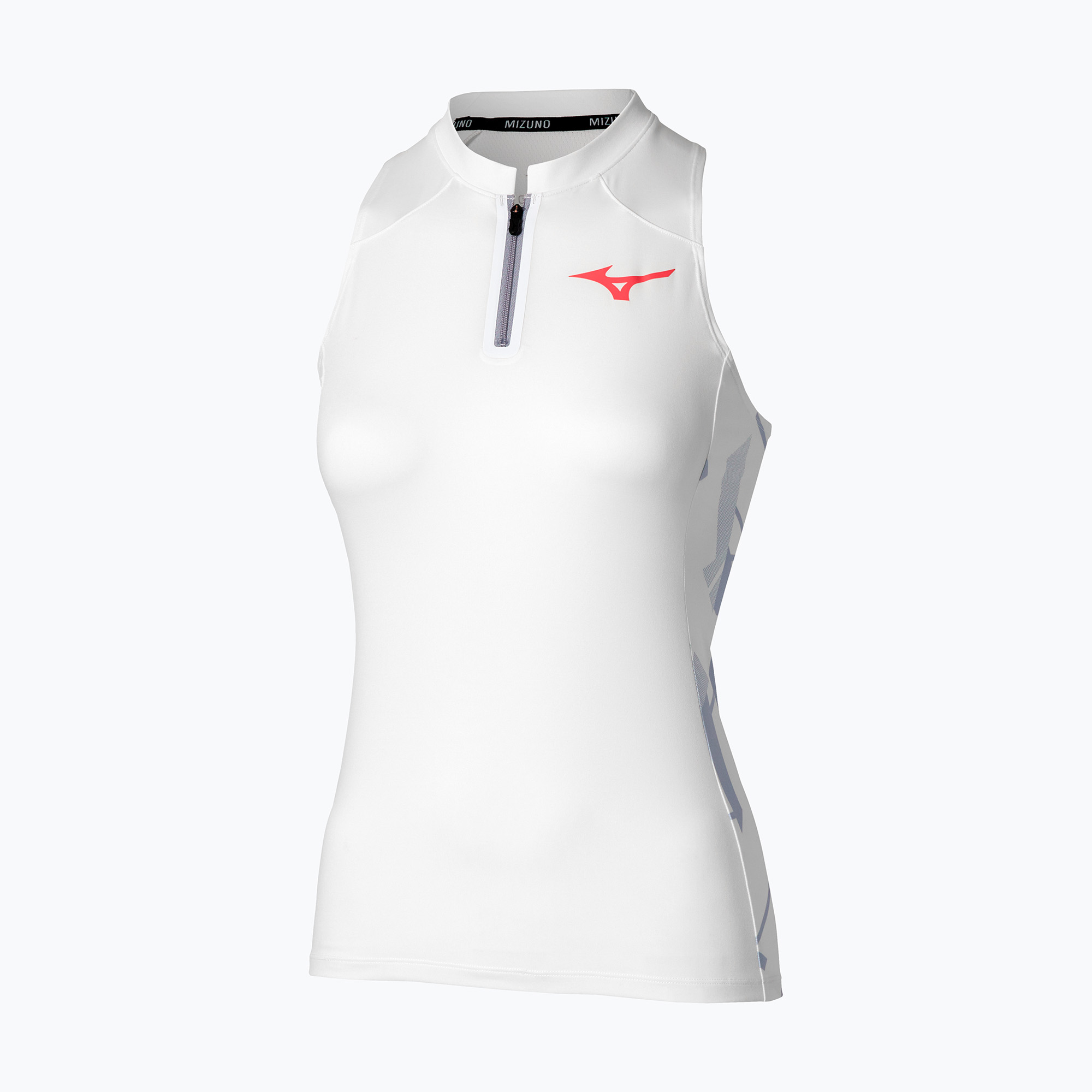 Koszulka damska Mizuno Daybreakers Printed Tank W white/icelandic blue 