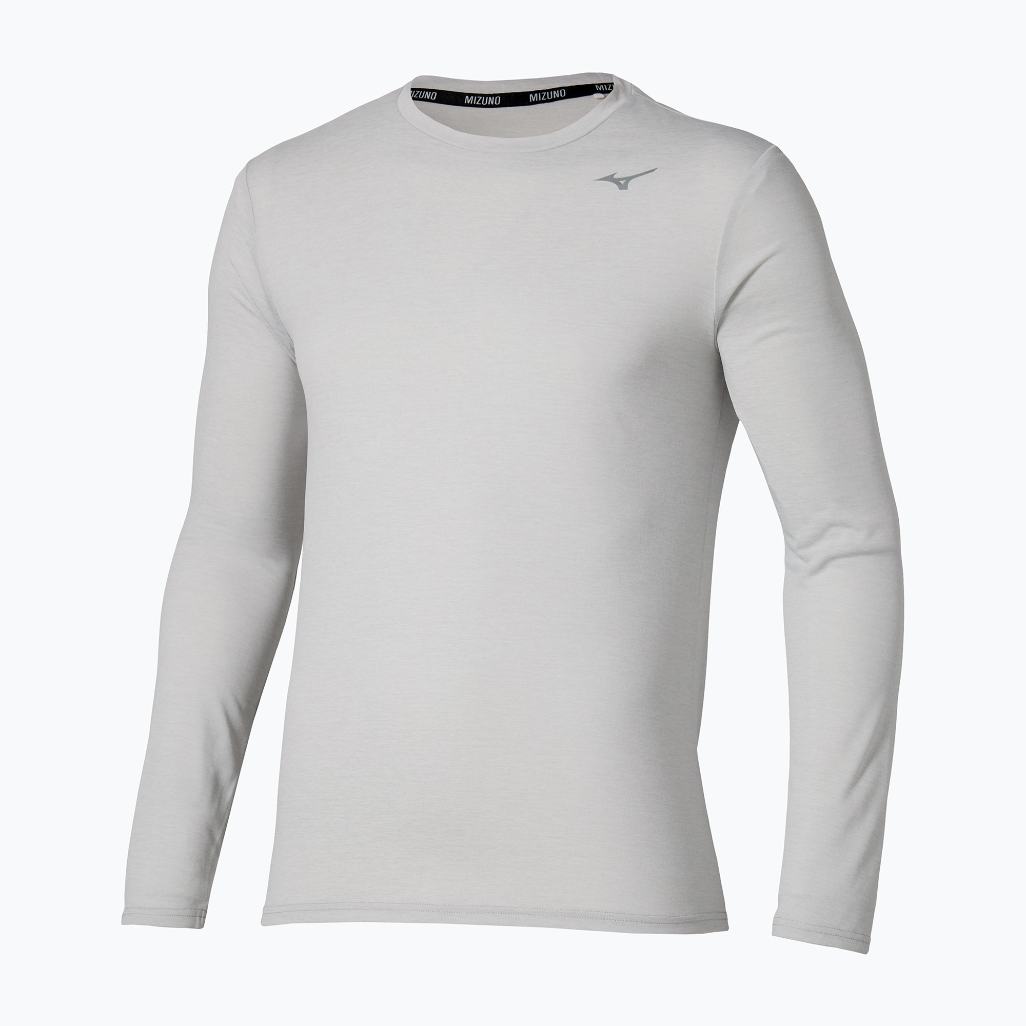 Longsleeve do biegania męski Mizuno Core Impulse Tee vapor silver 