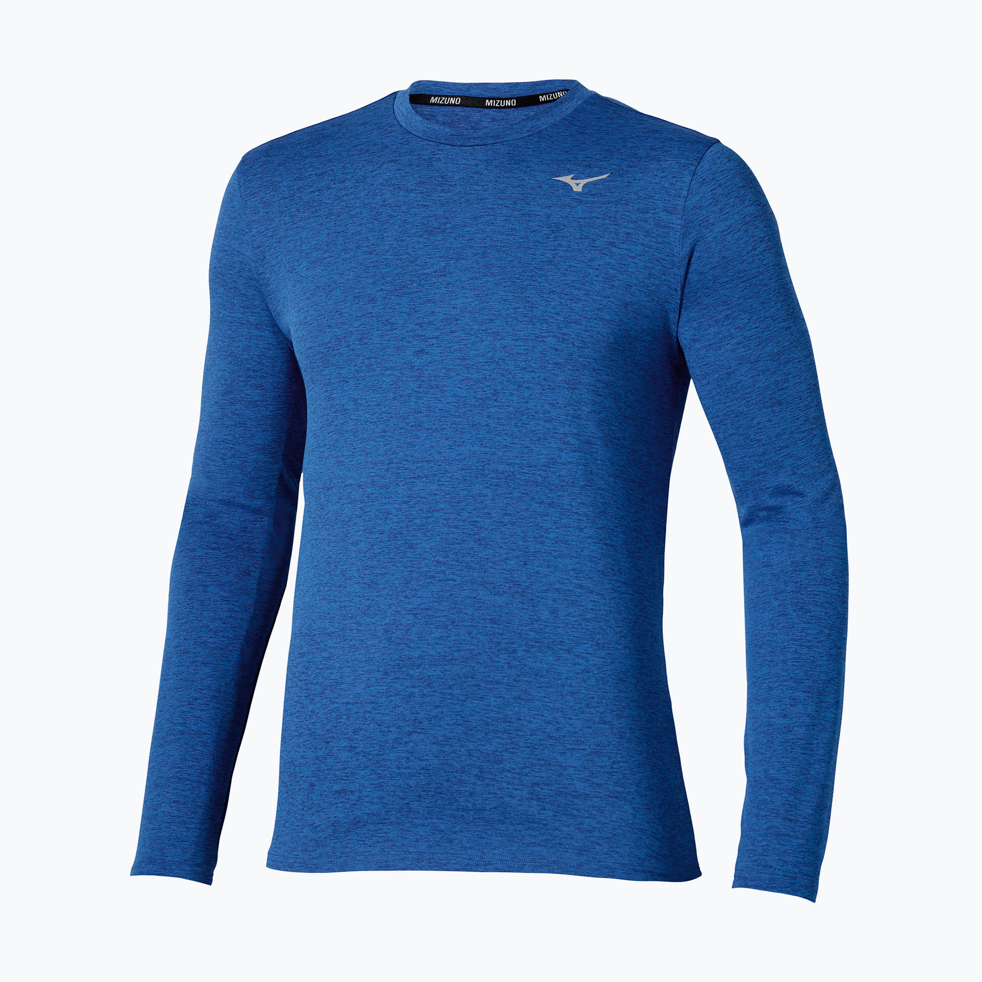 Longsleeve do biegania męski Mizuno Core Impulse Tee sodalite blue 