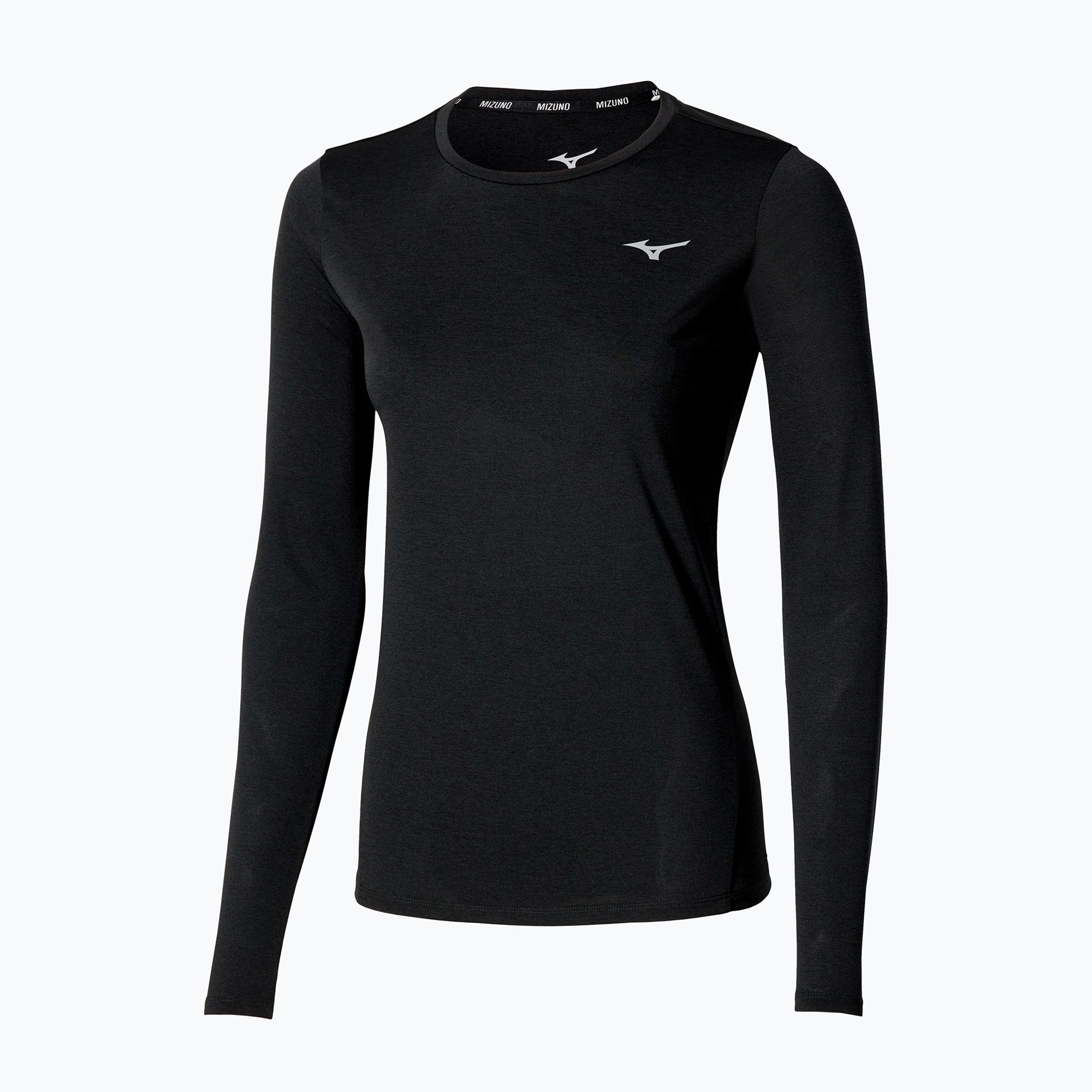 Longsleeve do biegania damski Mizuno Core Impulse Tee black 
