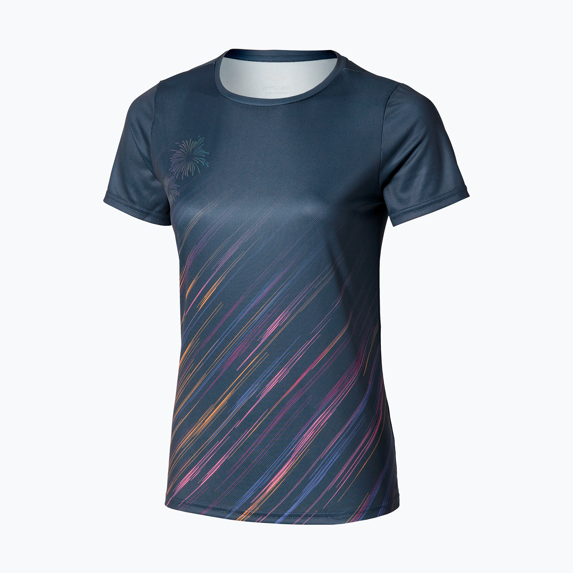 Koszulka do biegania damska Mizuno Summer Pack QD Tee hanabi 