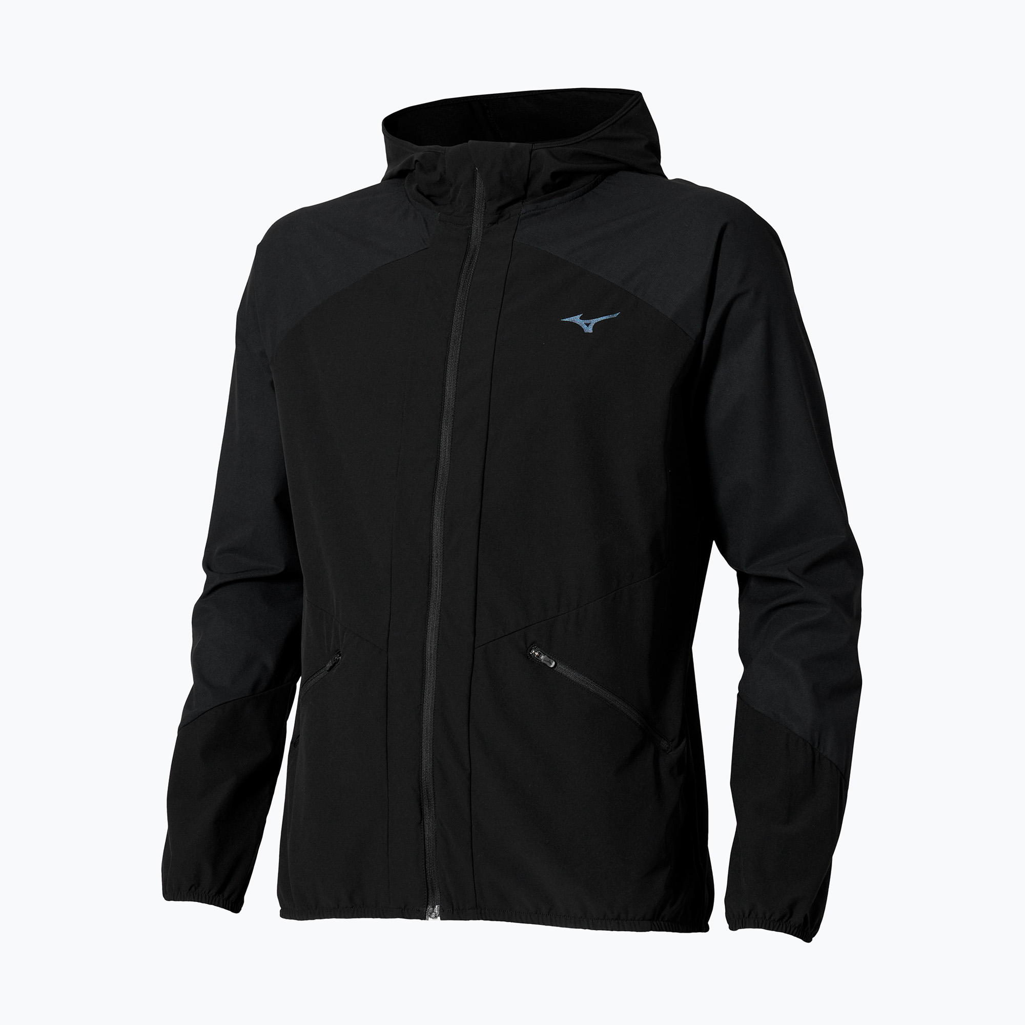 Kurtka do biegania męska Mizuno Active Alpha Hodded black 
