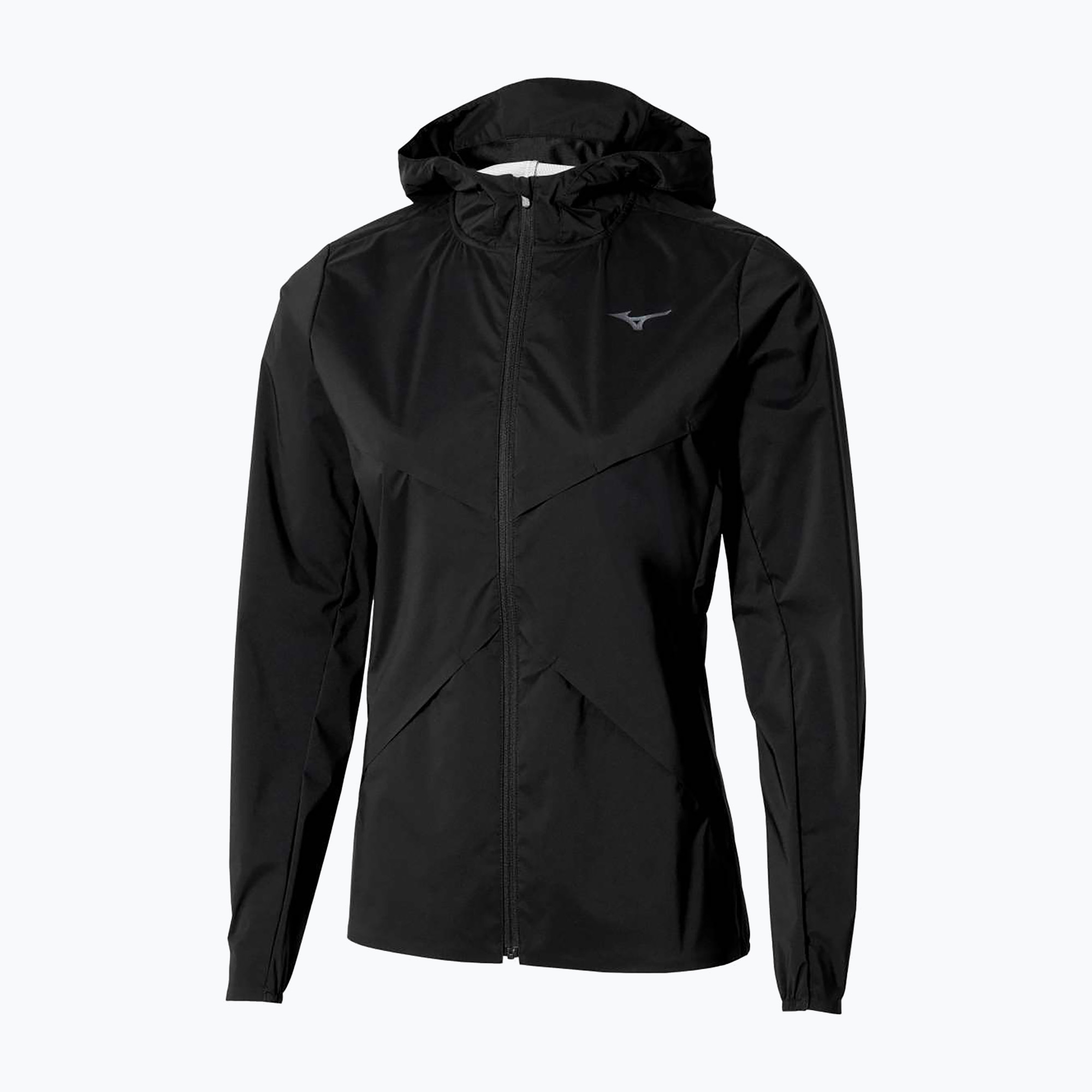 Дамско яке за бягане Mizuno Tech Thermal Charge Hooded black