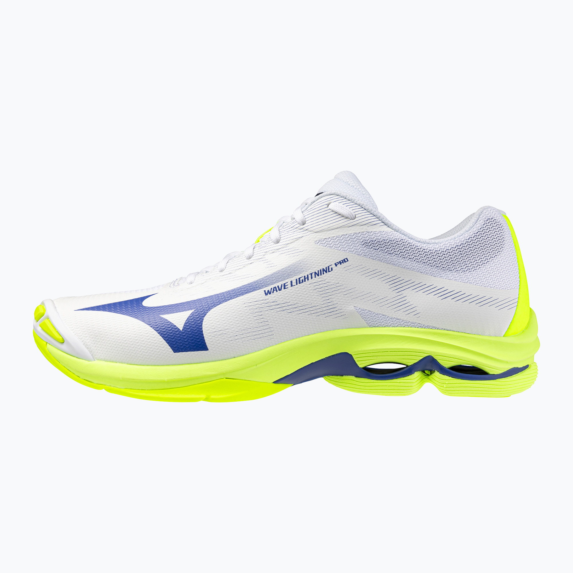Волейболни обувки Mizuno Wave Lightning Pro white/lighting yellow/dazzling blue