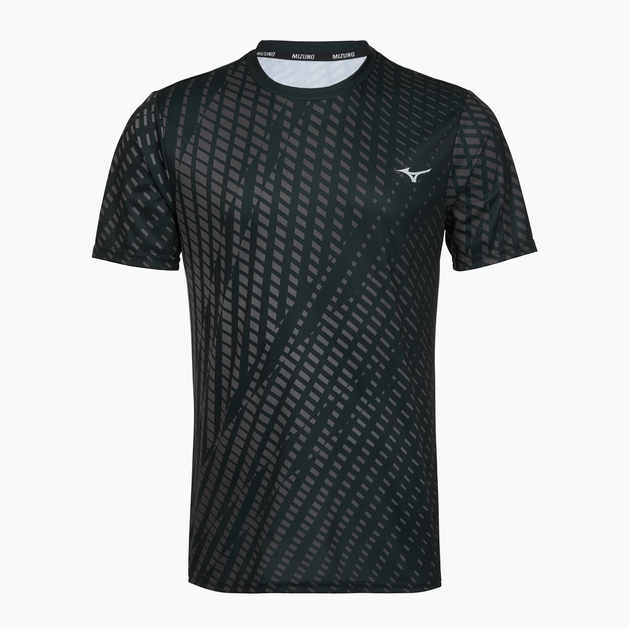 Pánské běžecké tričko Mizuno Core Graphic Tee black/gray