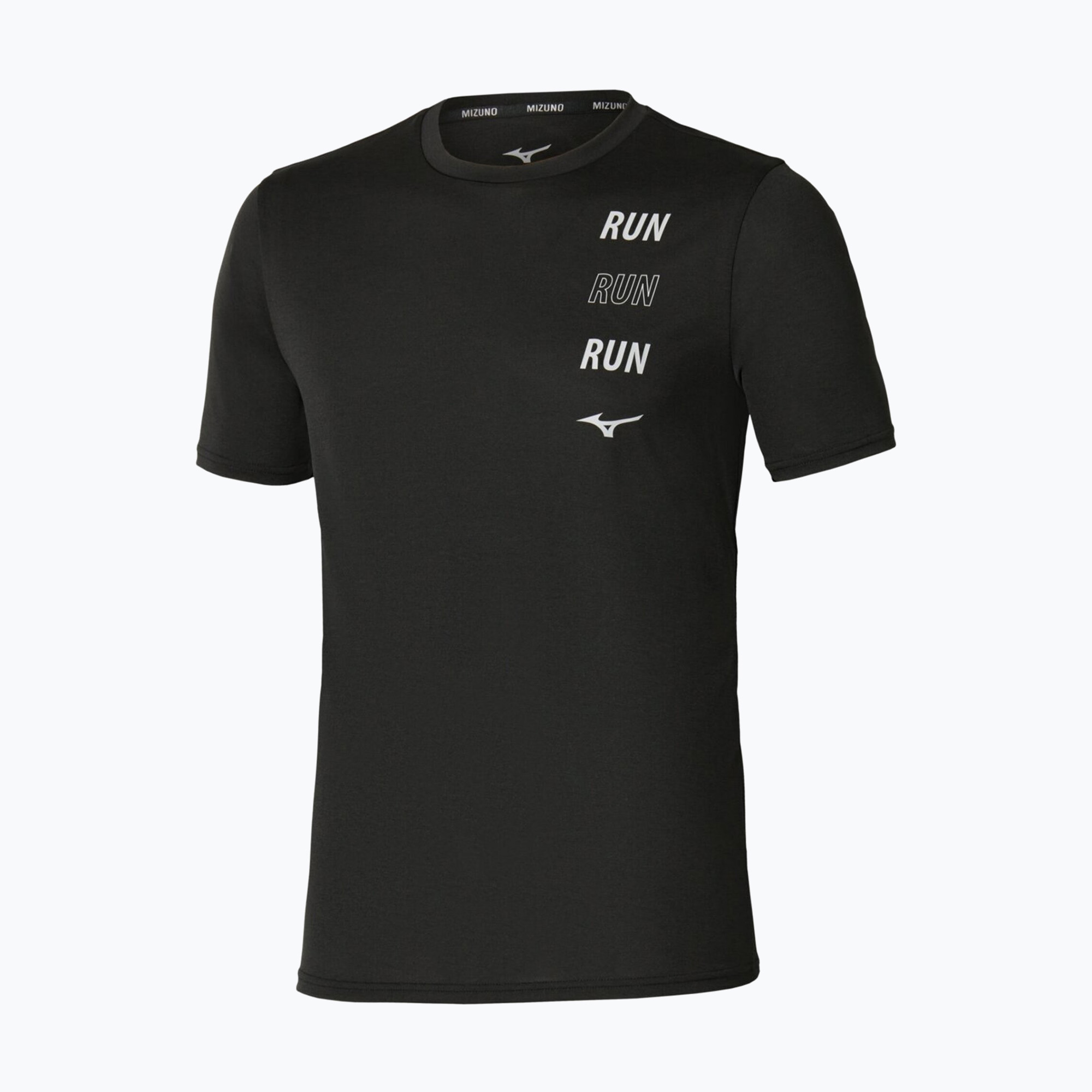 Koszulka do biegania męska Mizuno Core Run Short Sleeve Tee black 