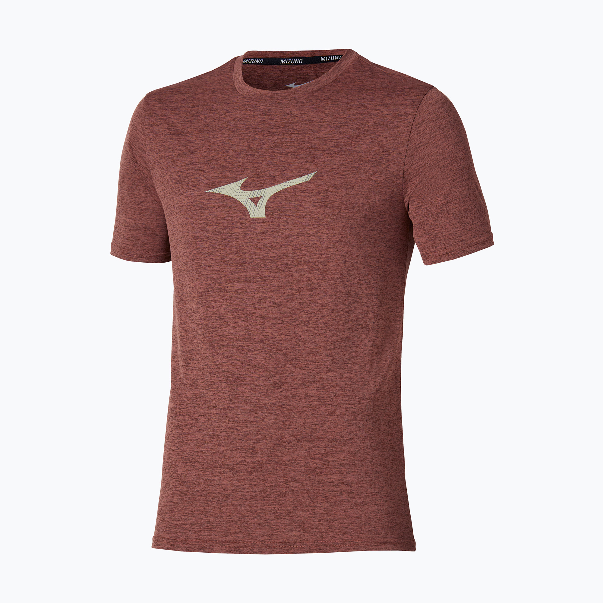 Мъжка тениска за бягане Mizuno Core Runbird Tee copper brown