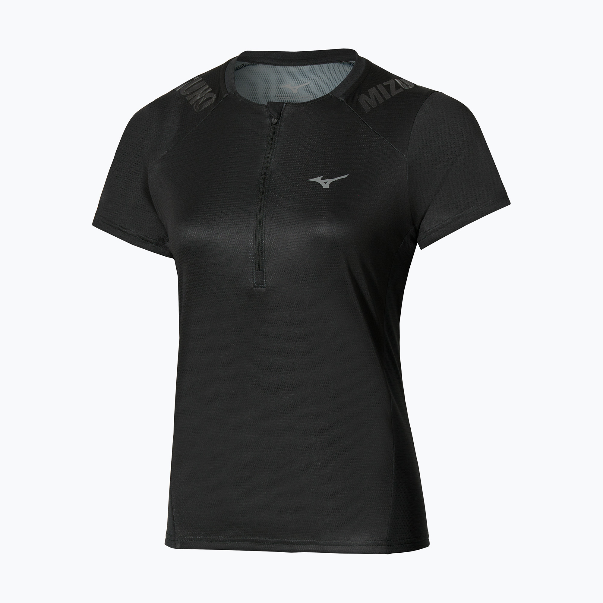 Дамска тениска за бягане Mizuno Trail Graphic Tee black