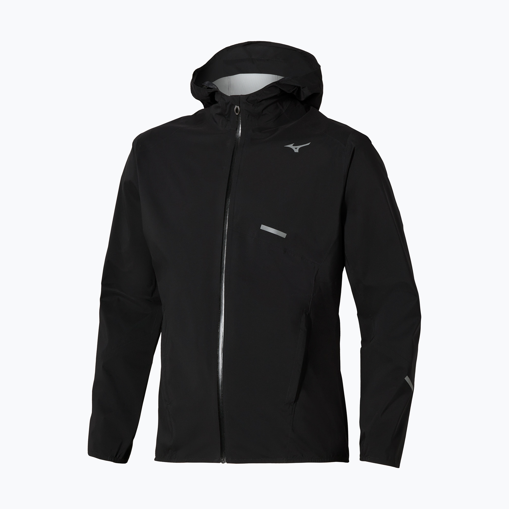 Kurtka do biegania męska Mizuno Trail Waterproof 20K Hooded black