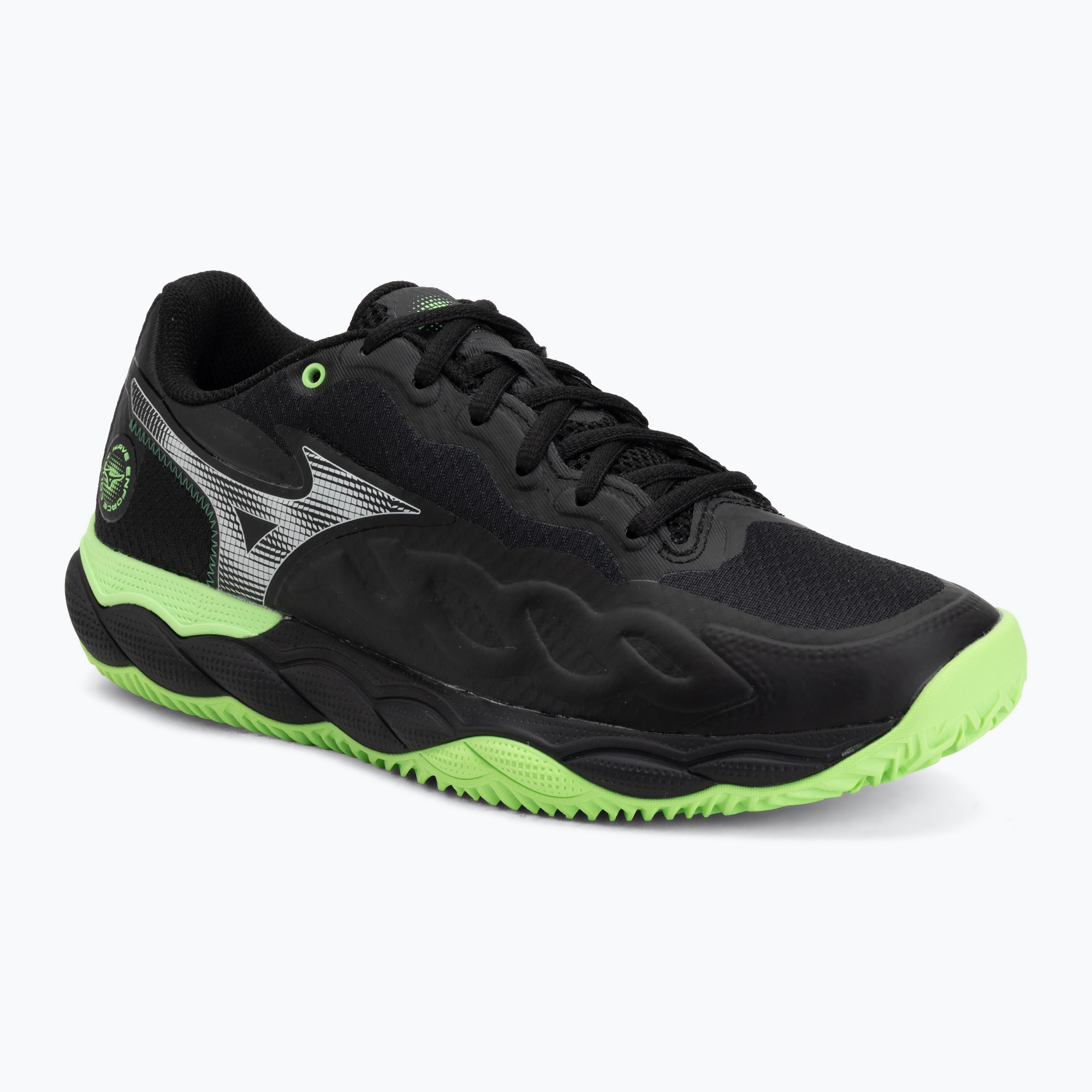 Обувки за падел Mizuno Wave Enforce Court black/foliage green/glowing ap