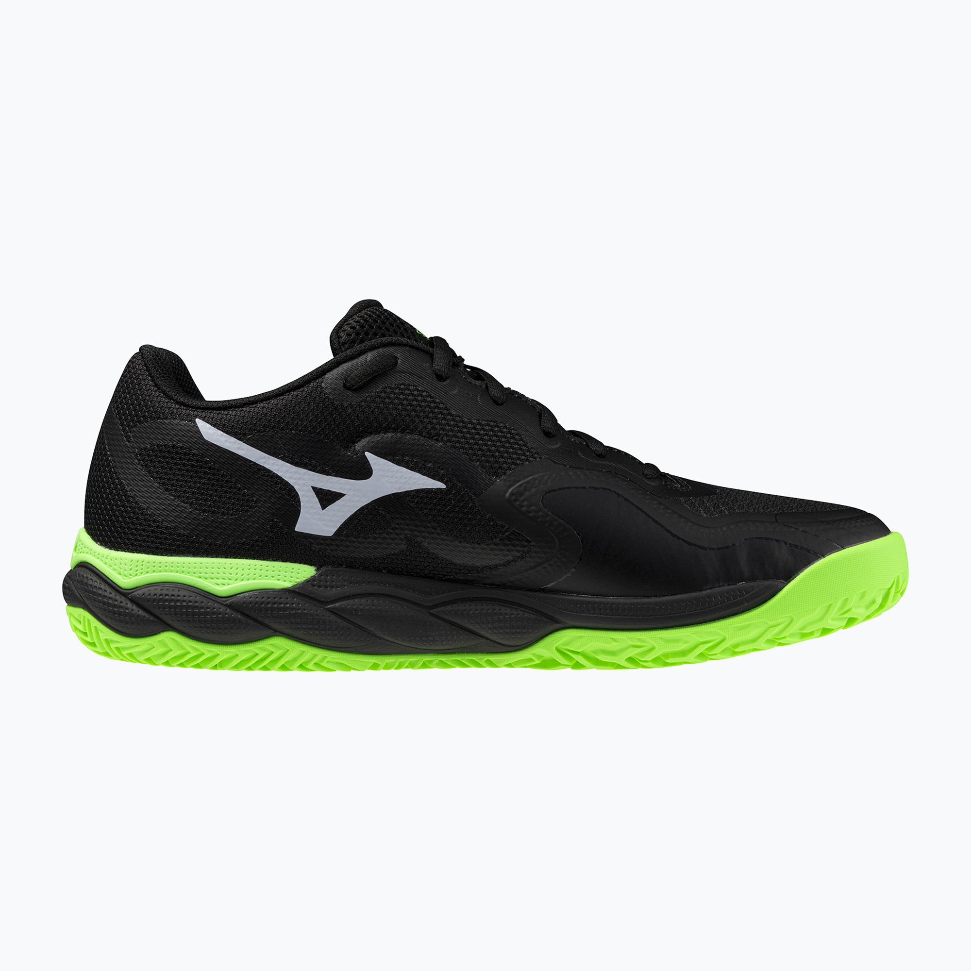 Обувки за падел Mizuno Wave Enforce Court black/foliage green/glowing ap