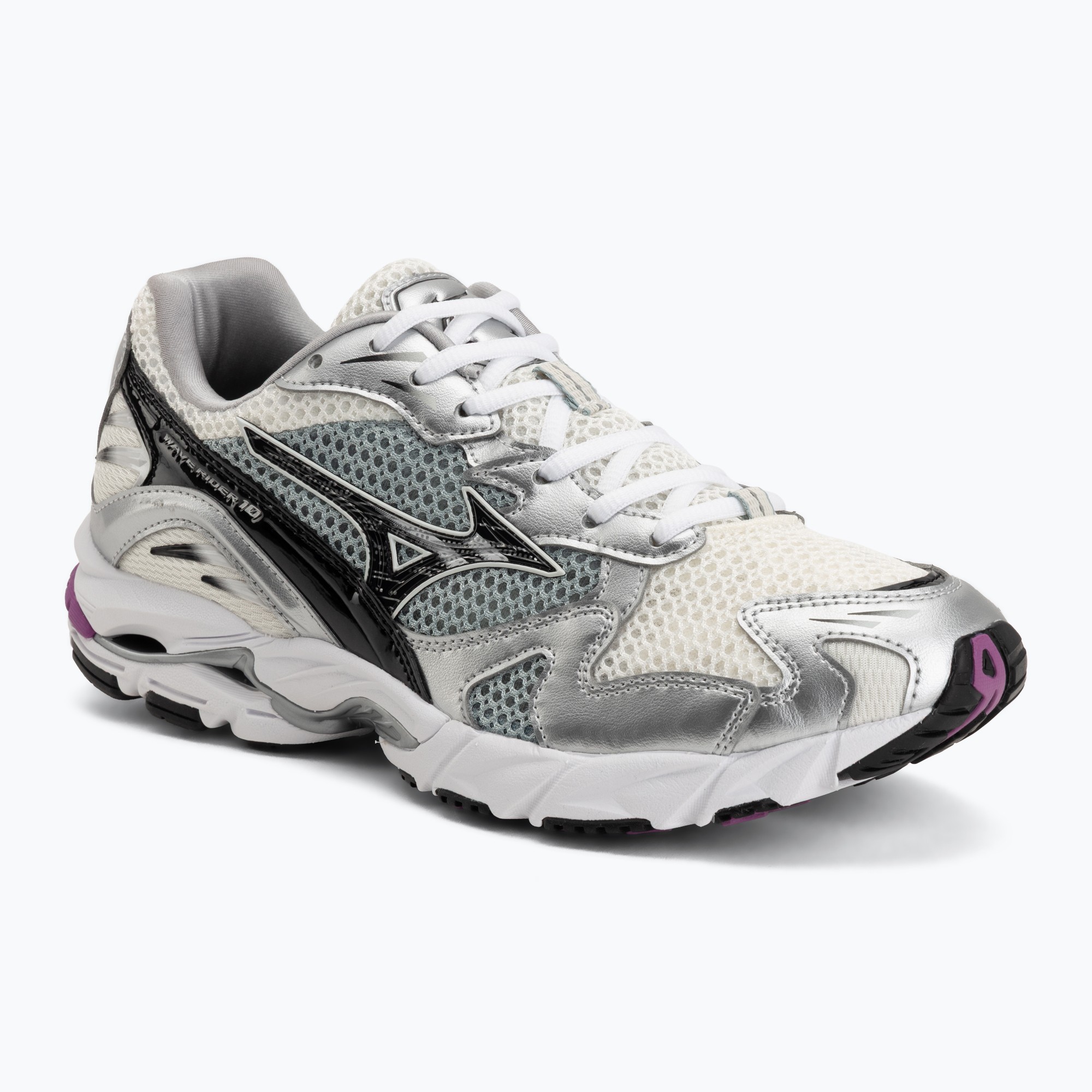 Обувки Mizuno Wave Rider 10 snow white/black/slate