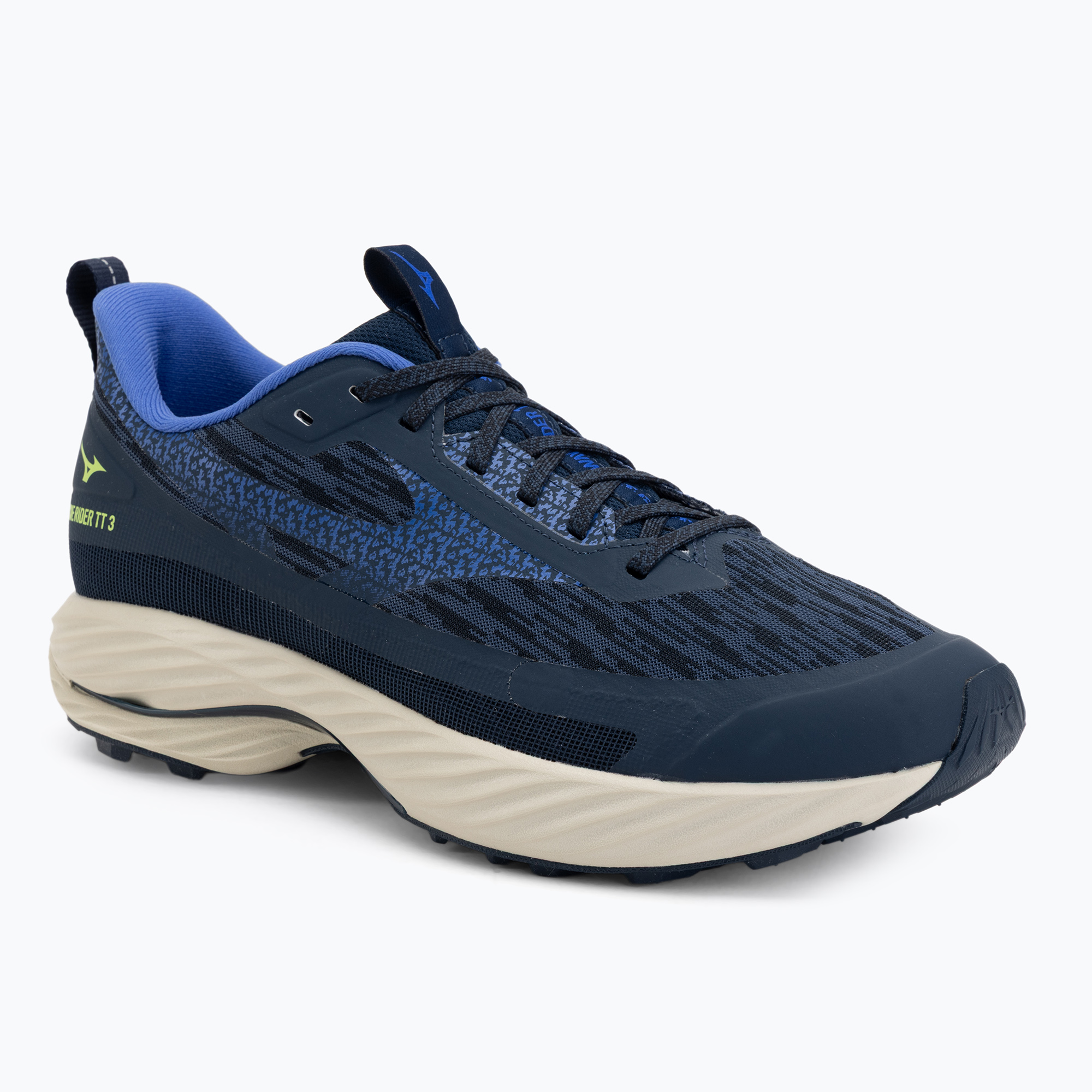 Buty do biegania męskie Mizuno Wave Rider TT 3 dress blues/dazzling blue/lightning yellow 