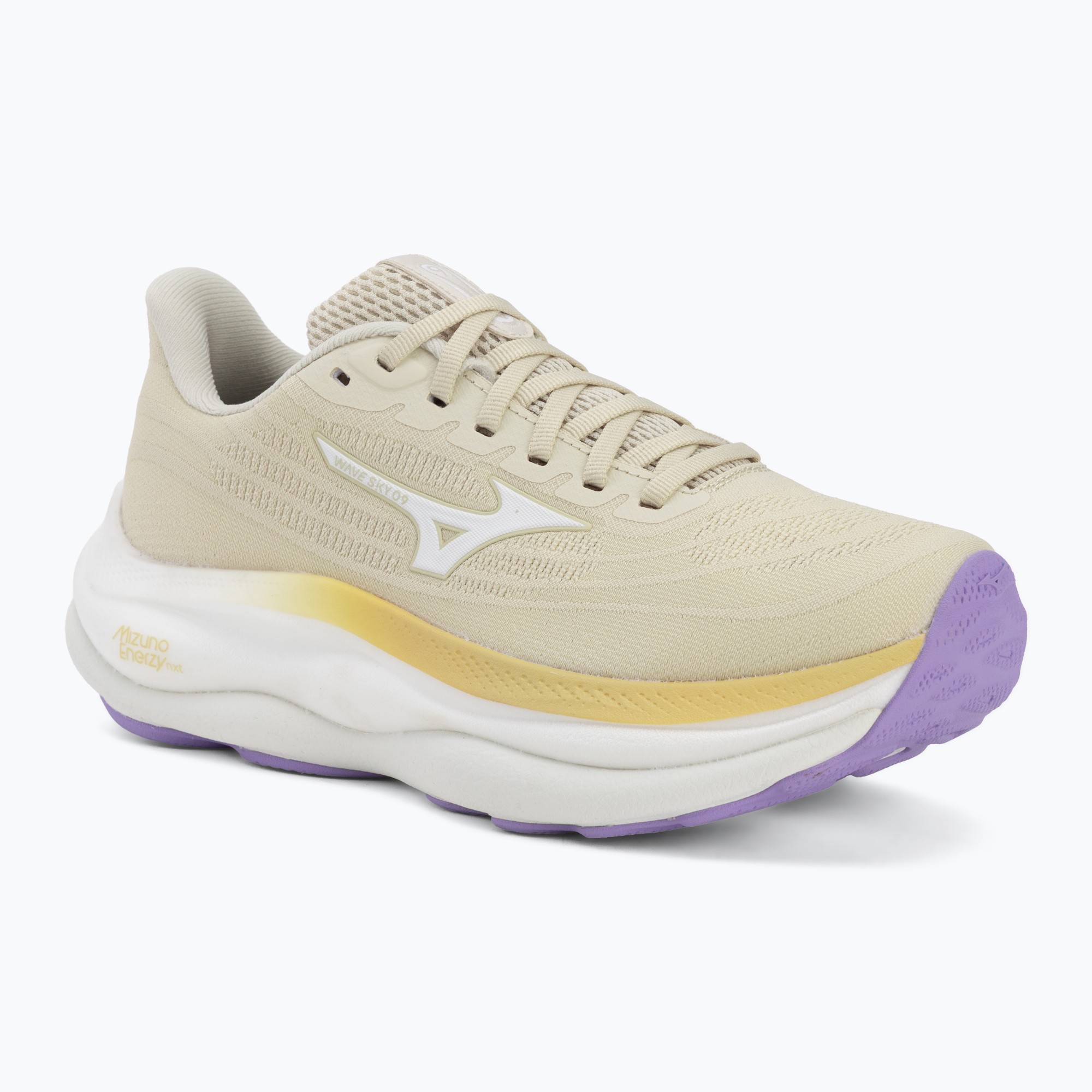 Buty do biegania damskie Mizuno Wave Sky 9 summer sand/white/ curds&whey 