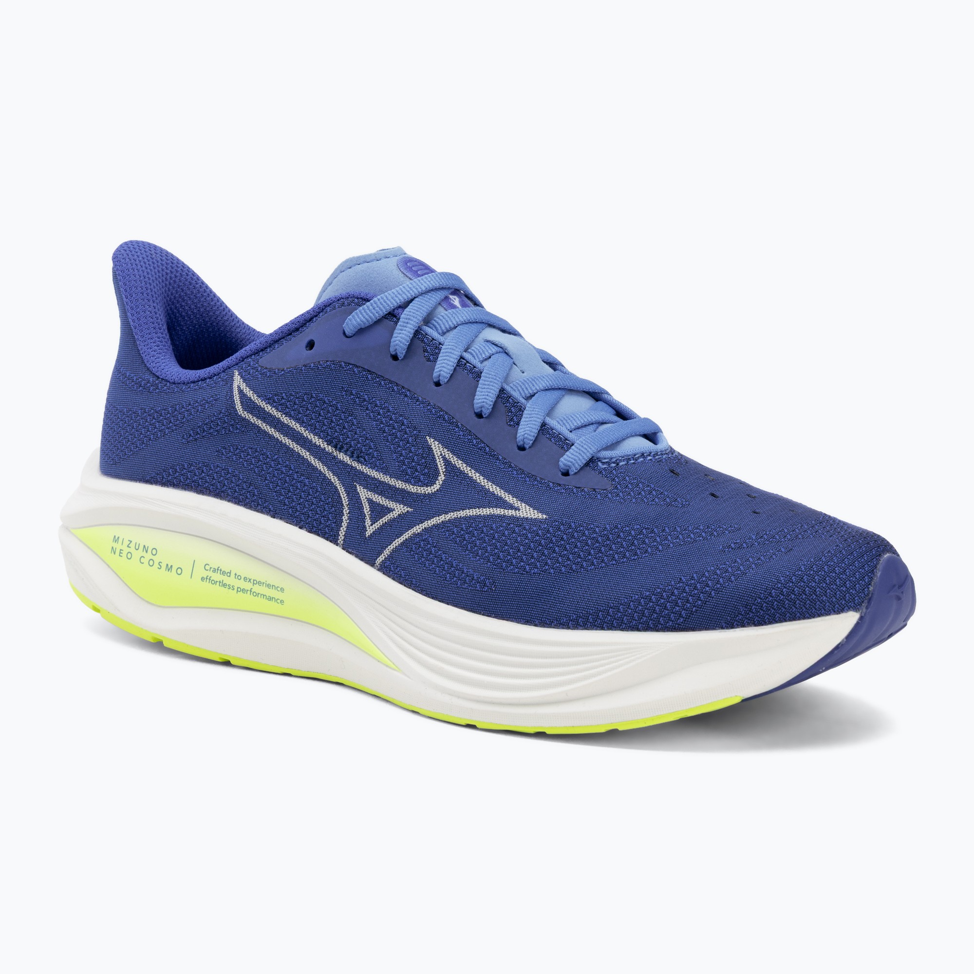 Încălțăminte de alergare pentru femei Mizuno Neo Cosmo dazzling blue/white/lightning yellow