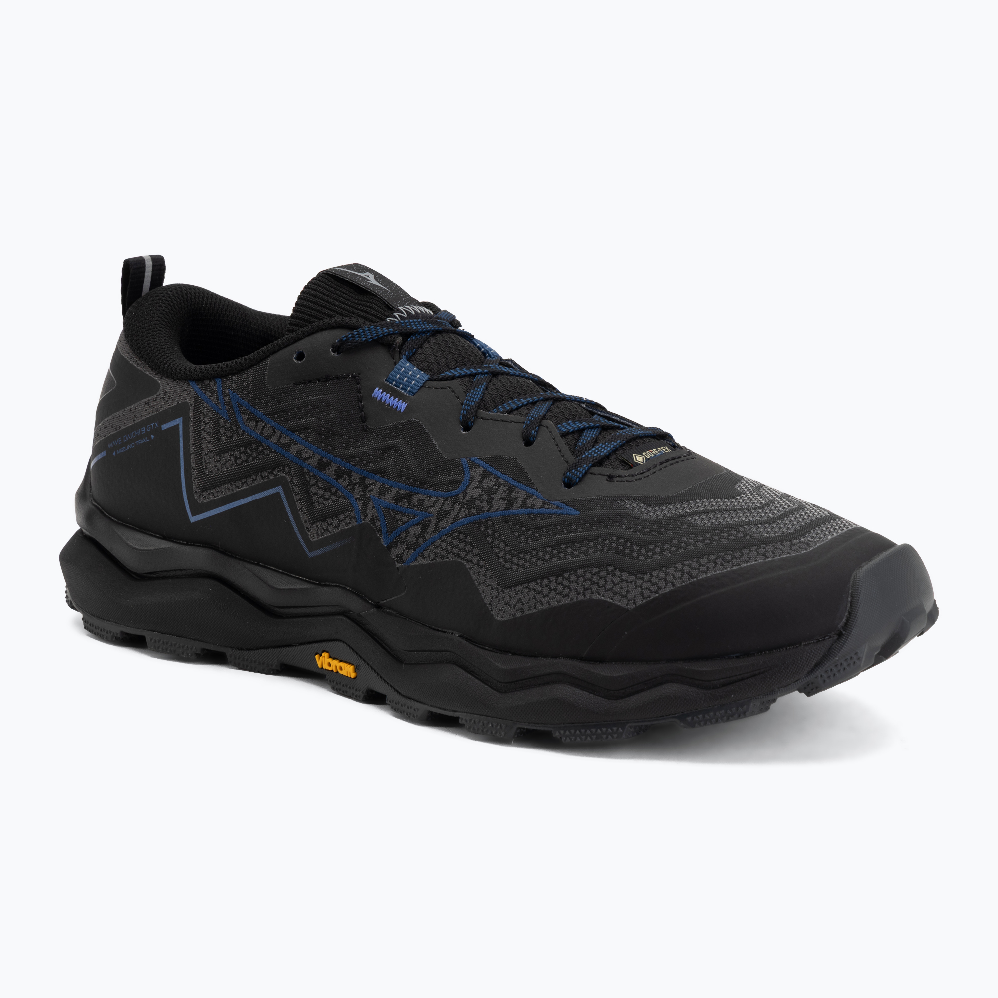 Мъжки обувки за бягане Mizuno Wave Daichi 9 GTX black/dress blues/black sand