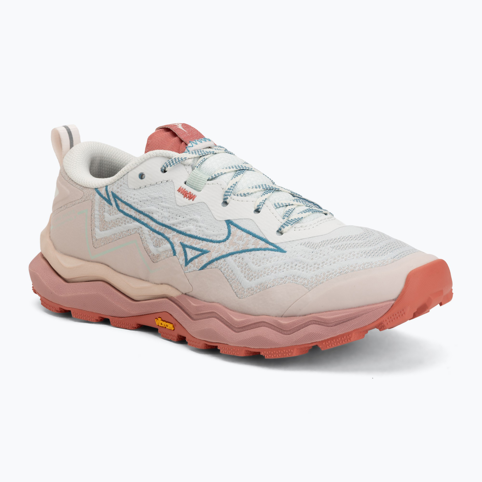 Buty do biegania damskie Mizuno Wave Daichi 9 peach whip/larkspur/faded rode