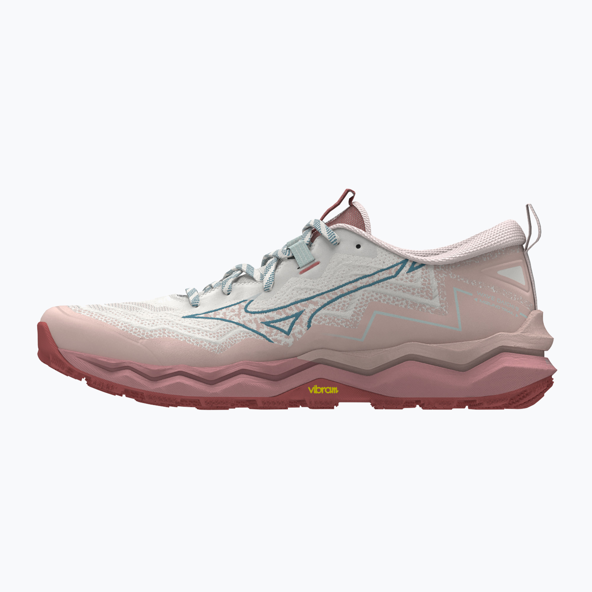 Дамски обувки за бягане Mizuno Wave Daichi 9 peach whip/larkspur/faded rode
