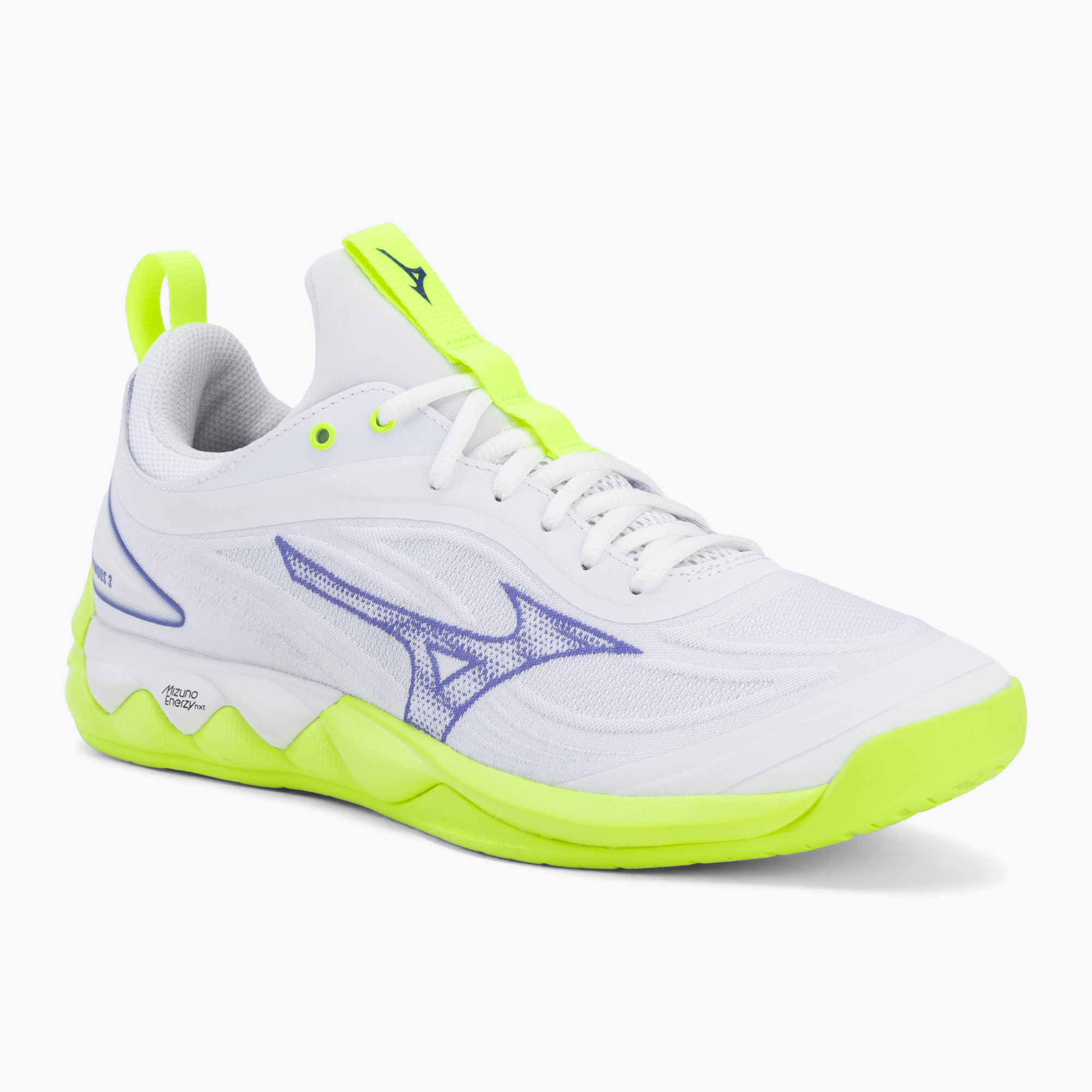 Обувки за волейбол Mizuno Wave Luminous 3 white/lightning yellow/dazzling blue