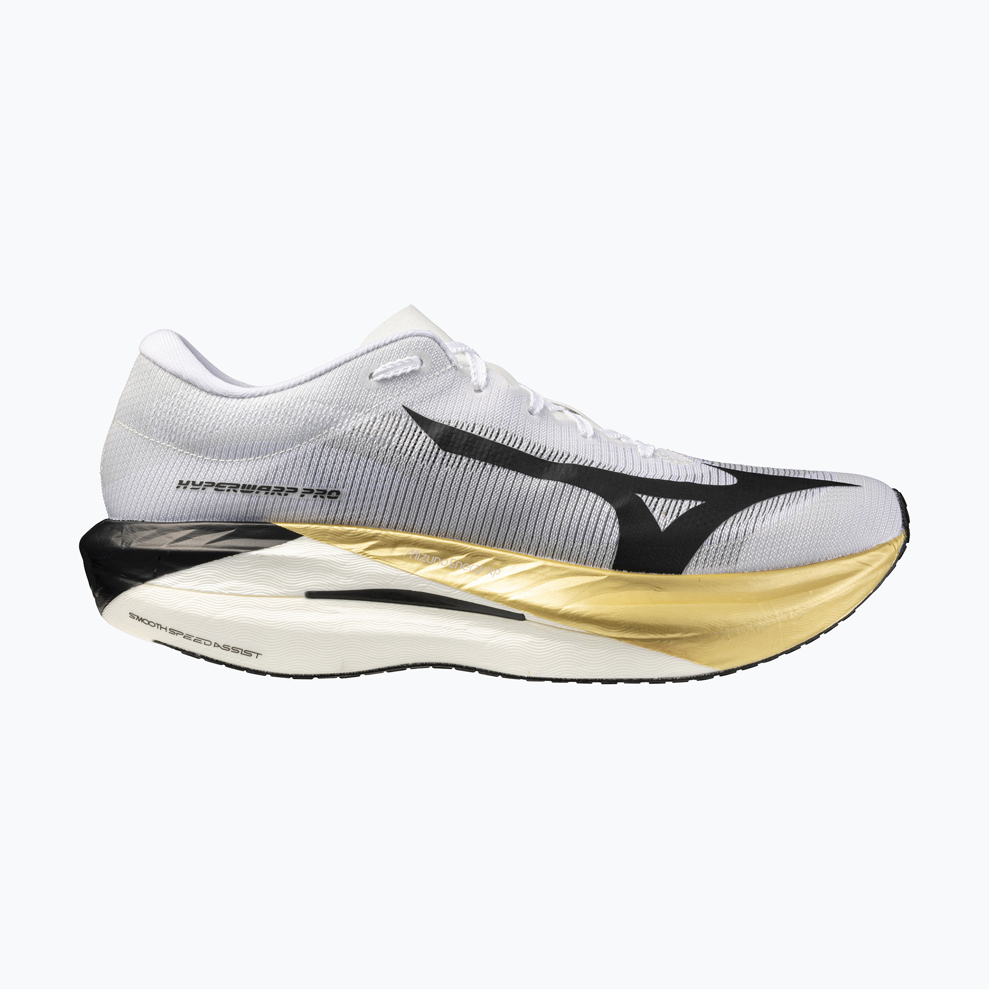Buty do biegania Mizuno Hyperwarp Pro white/black/gold 