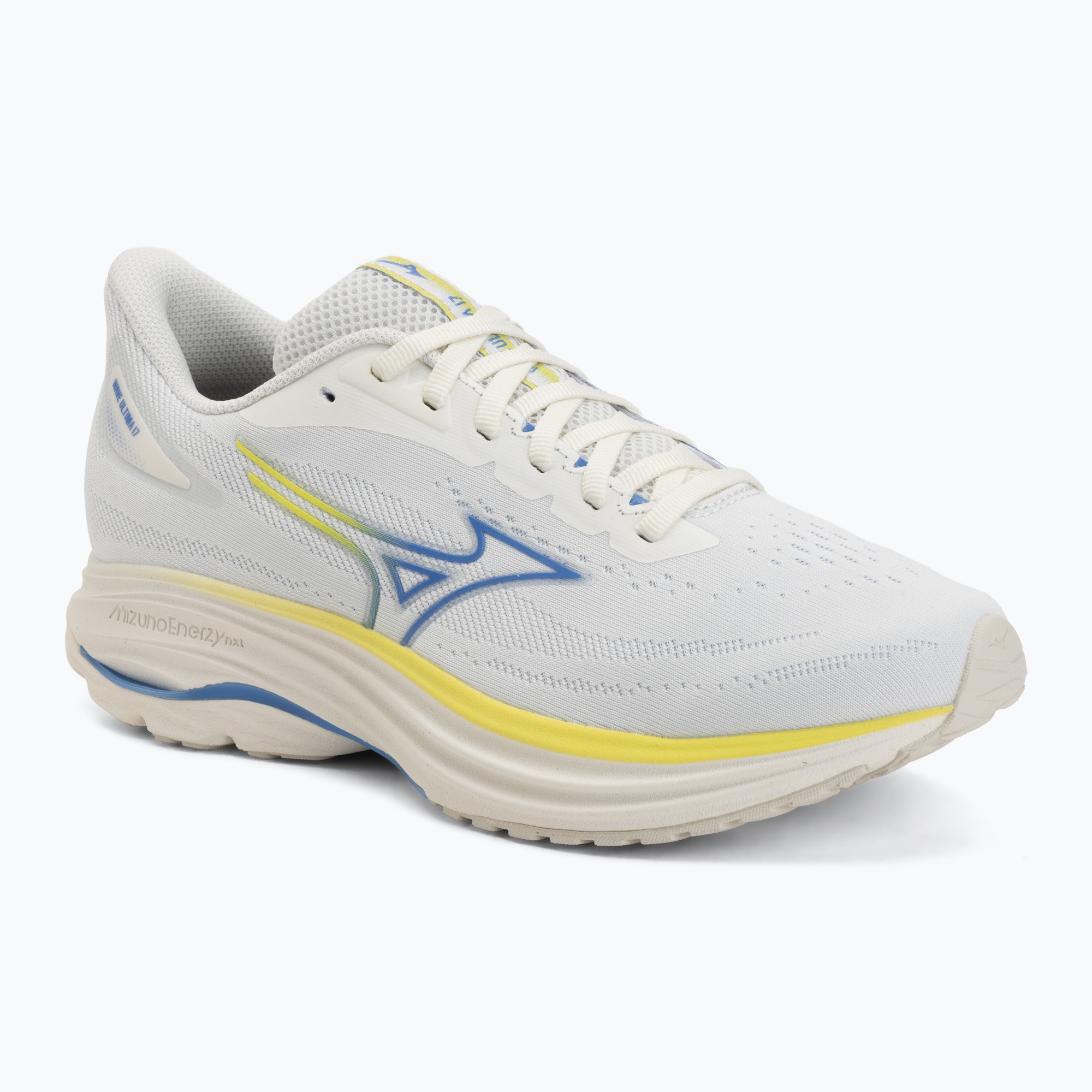Încălțăminte de alergare pentru femei Mizuno Wave Ultima 17 snow white/ultramarine/fortune yellow