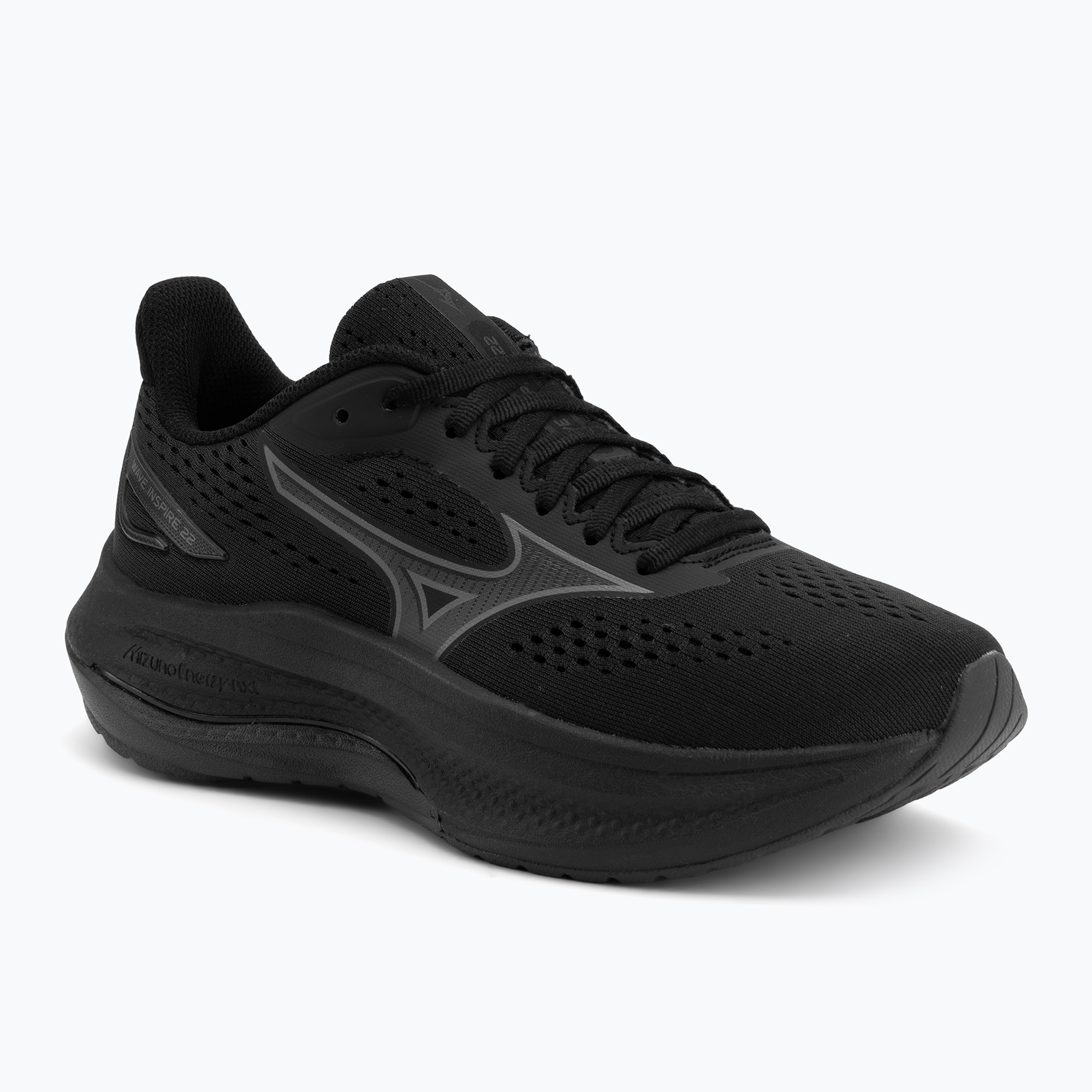 Buty do biegania damskie Mizuno Wave Inspire 22 black/black sand/black 