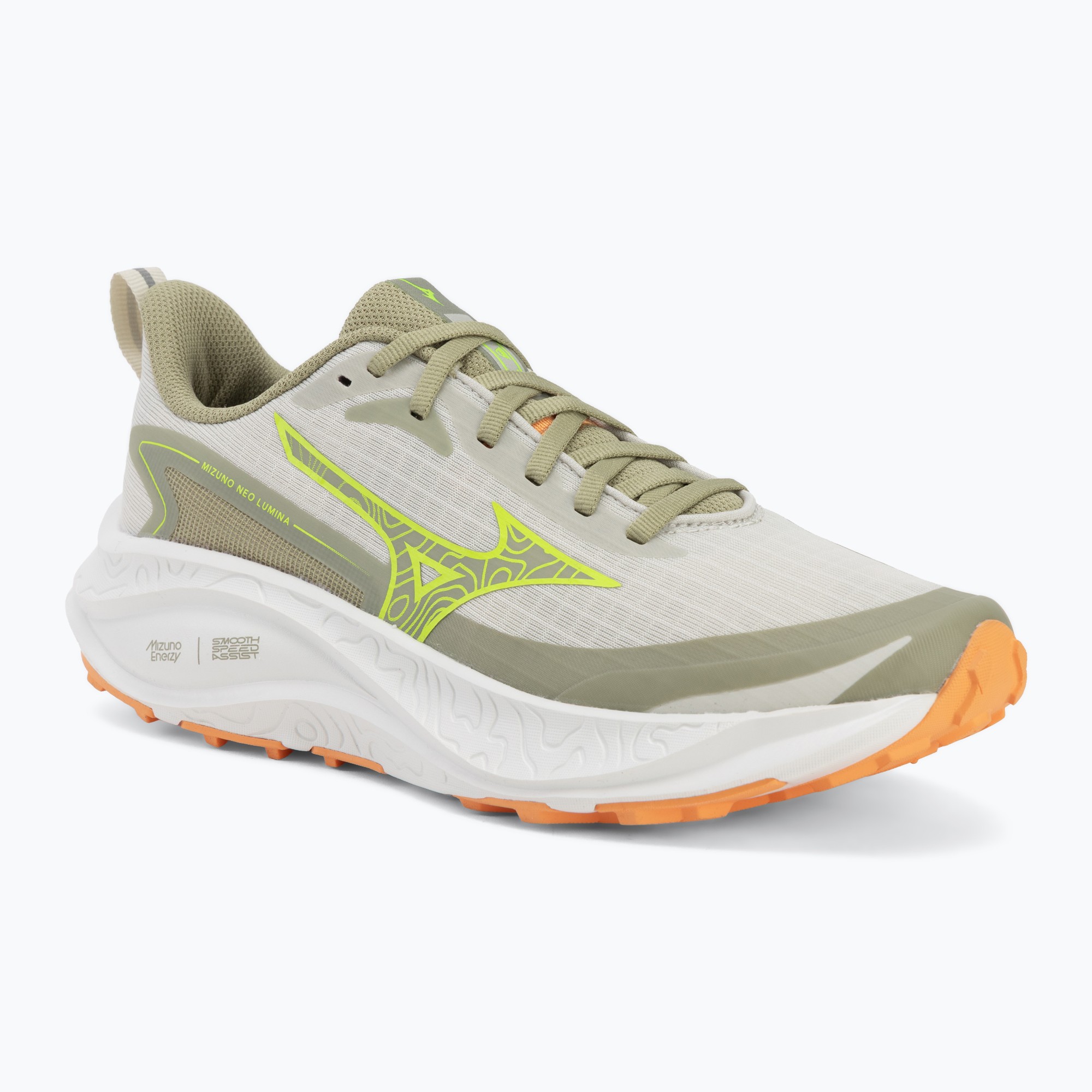 Дамски обувки за бягане Mizuno Neo Lumina silver birch/lightning yellow