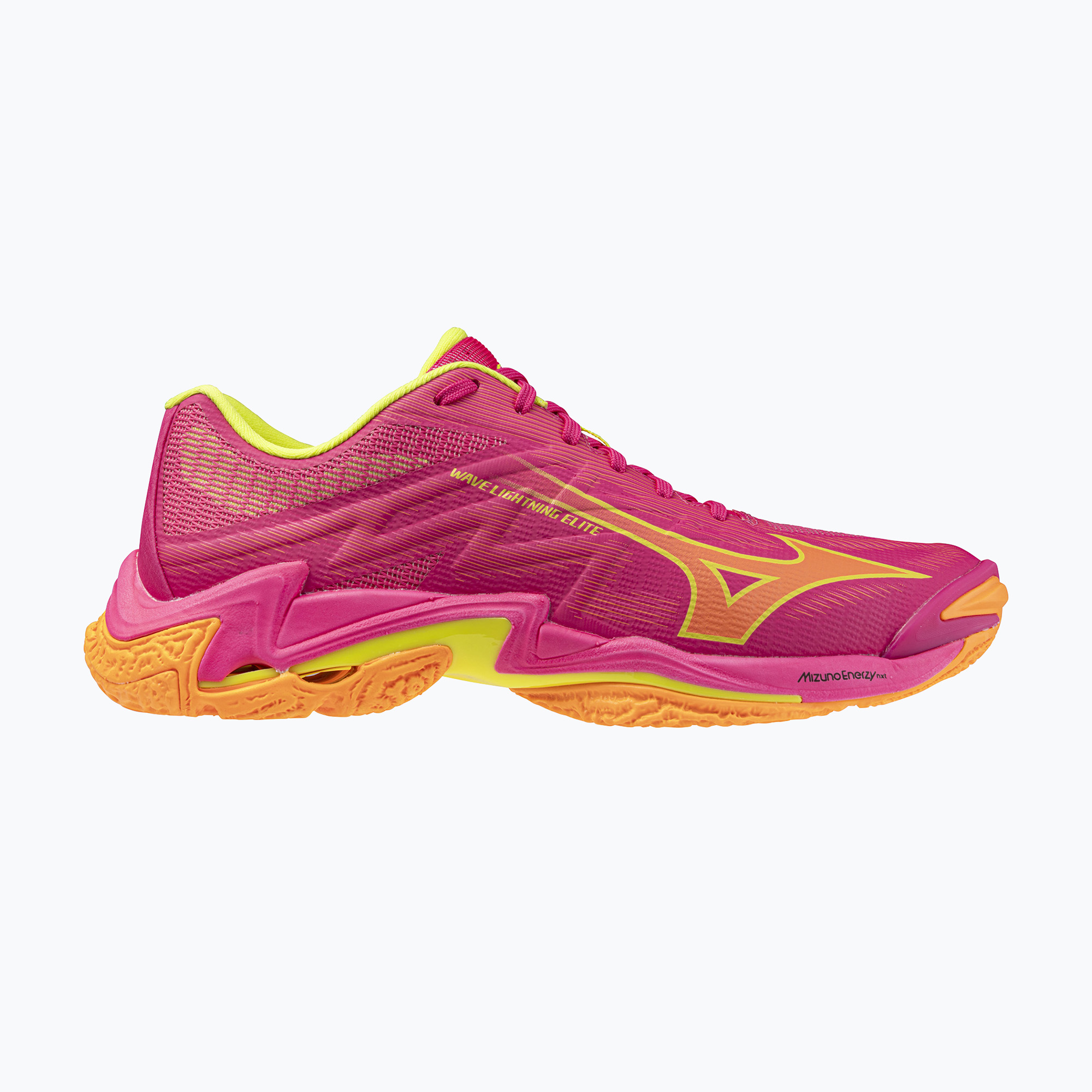 Buty do siatkówki Mizuno Wave Lightning Elite pink tetra/fortune yellow/ligh 