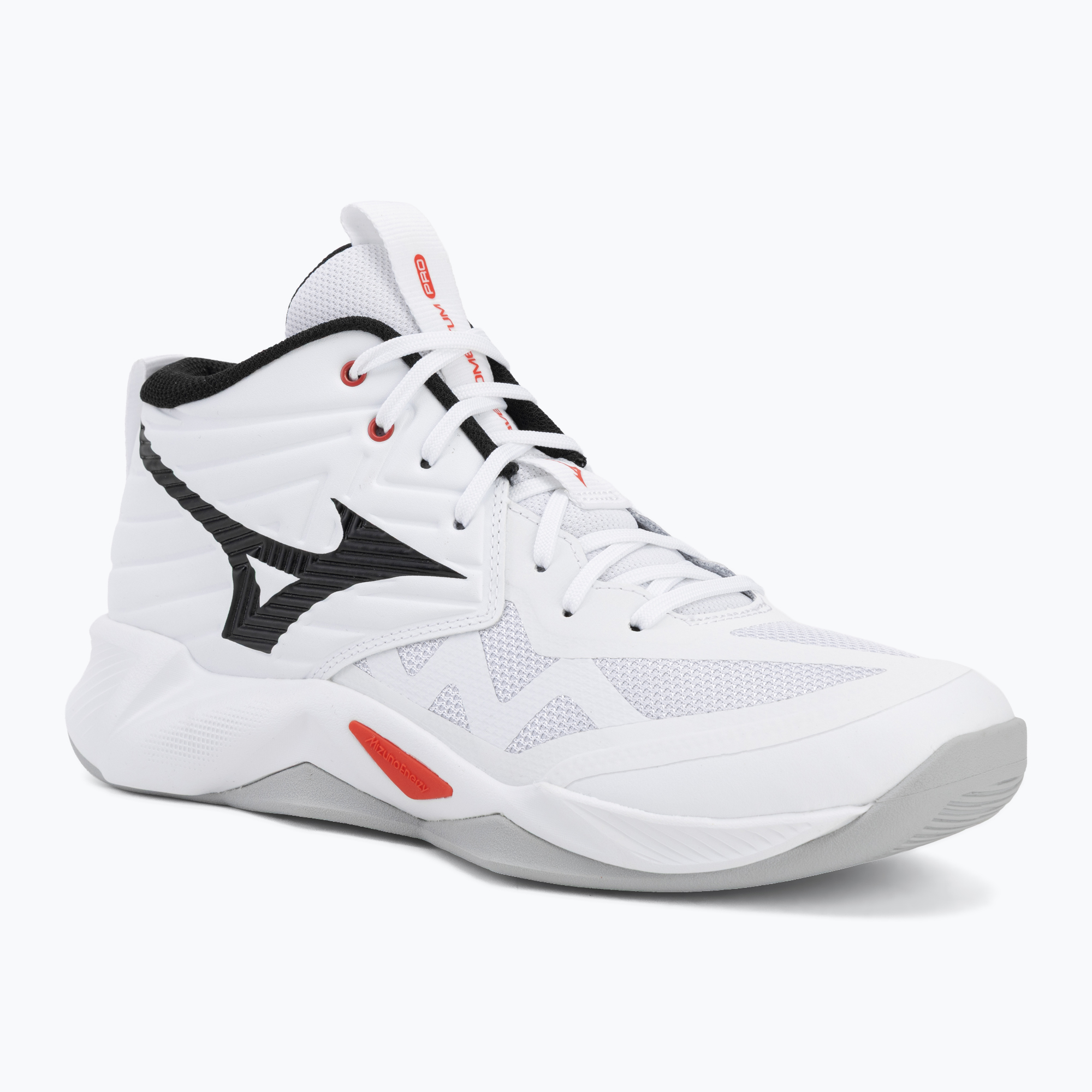 Волейболни обувки Mizuno Wave Momentum Pro Mid white/black/fiery red