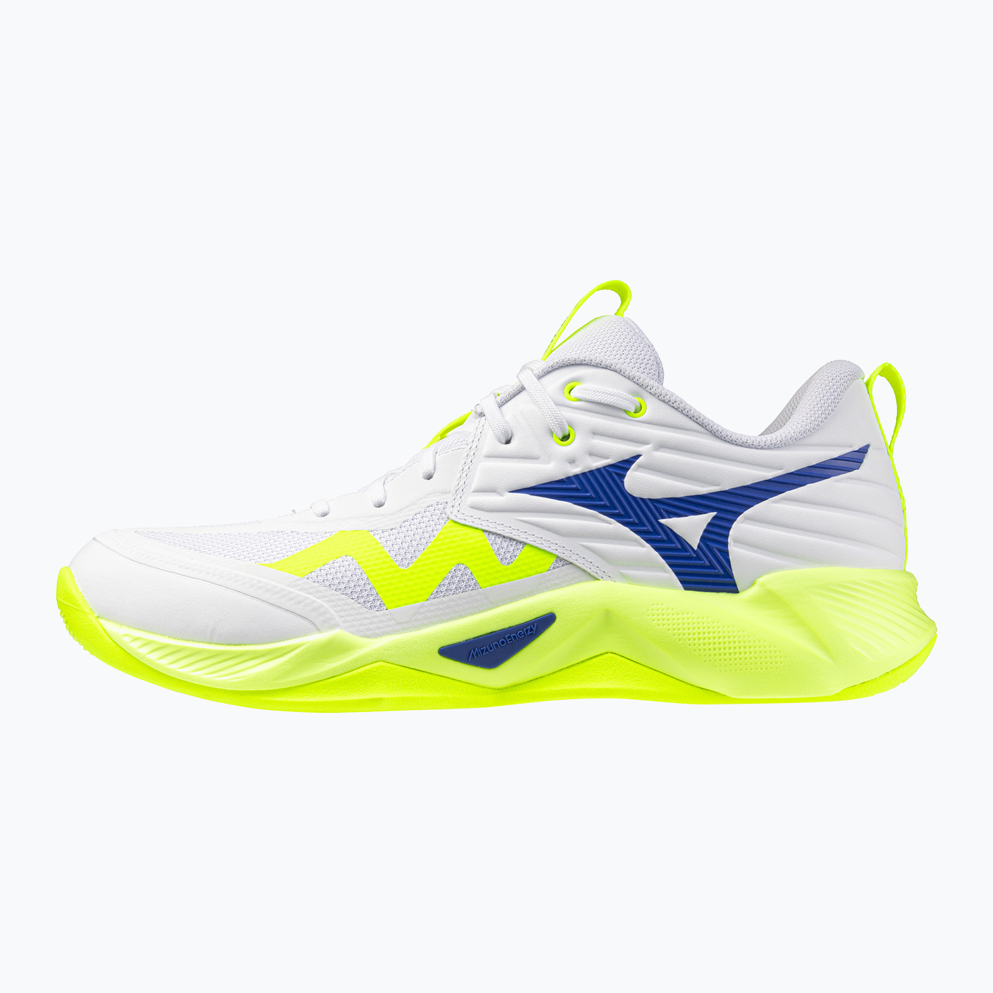 Волейболни обувки Mizuno Wave Momentum Pro white/lightning yellow/dazzling blue