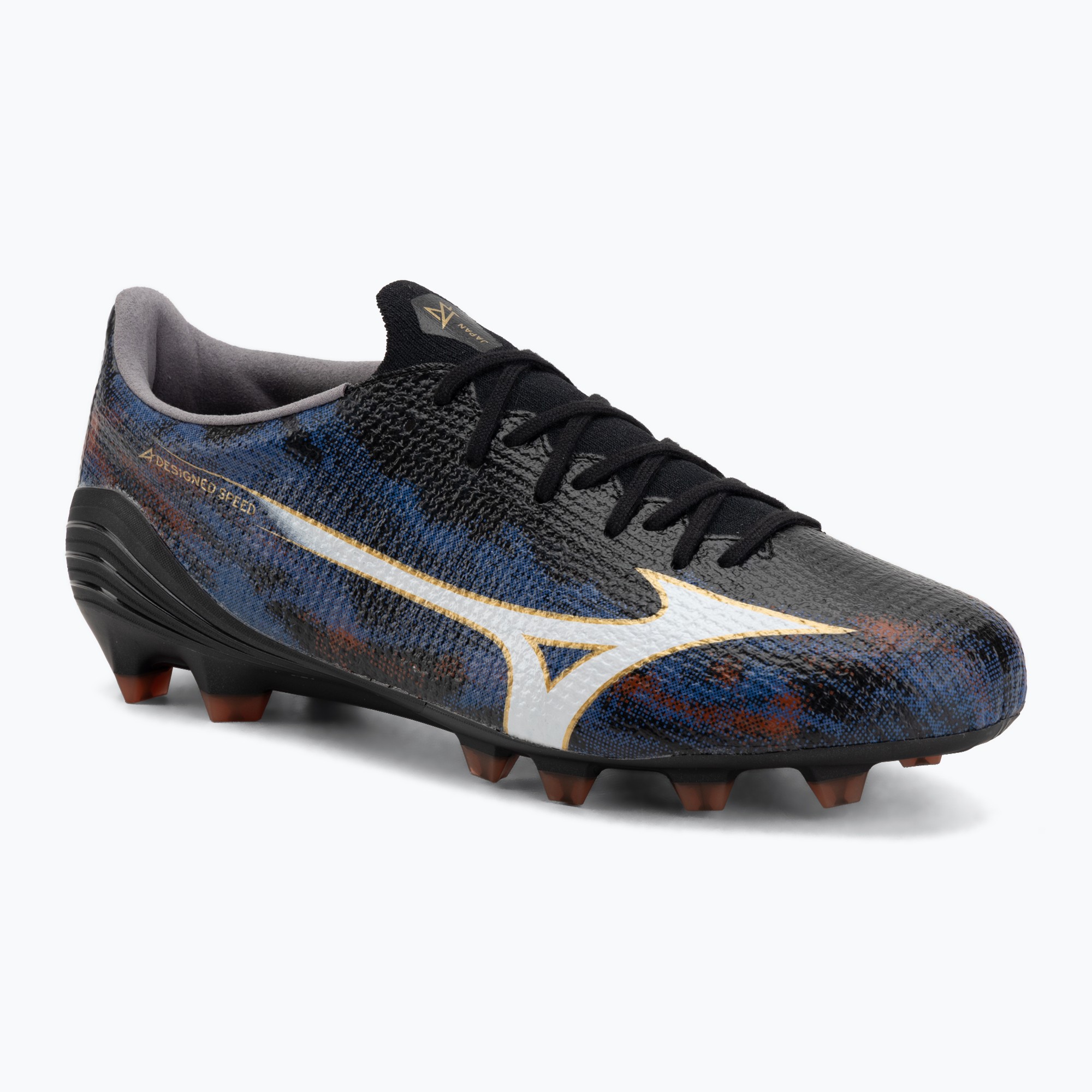 Încălțăminte de fotbal Mizuno Alpha III Japan FG black/ancient water