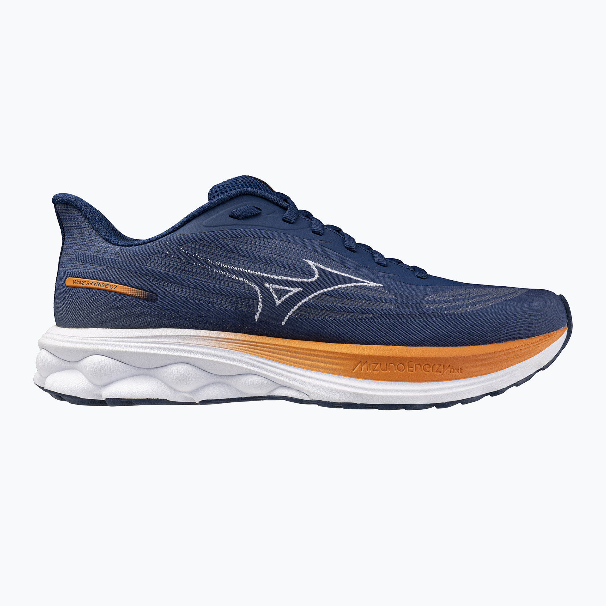Încălțăminte de alergare pentru bărbați Mizuno Wave Skyrise 7 estate blue/white/coral rose
