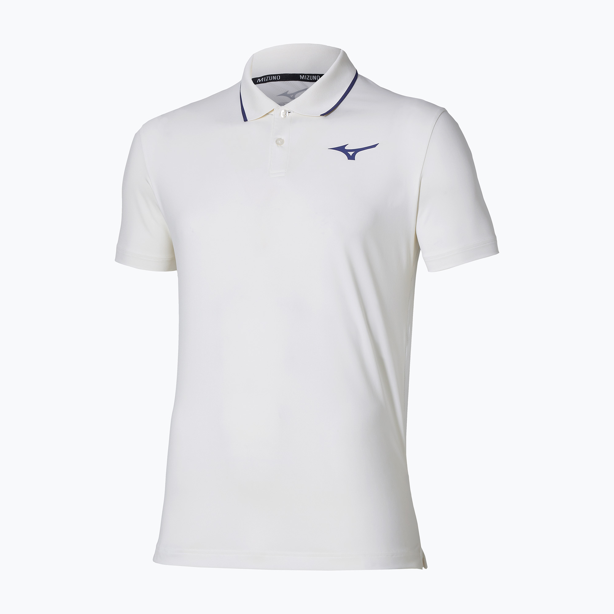 Мъжка тениска/фланелка за тенис Mizuno Tennis Short Sleeve Polo white
