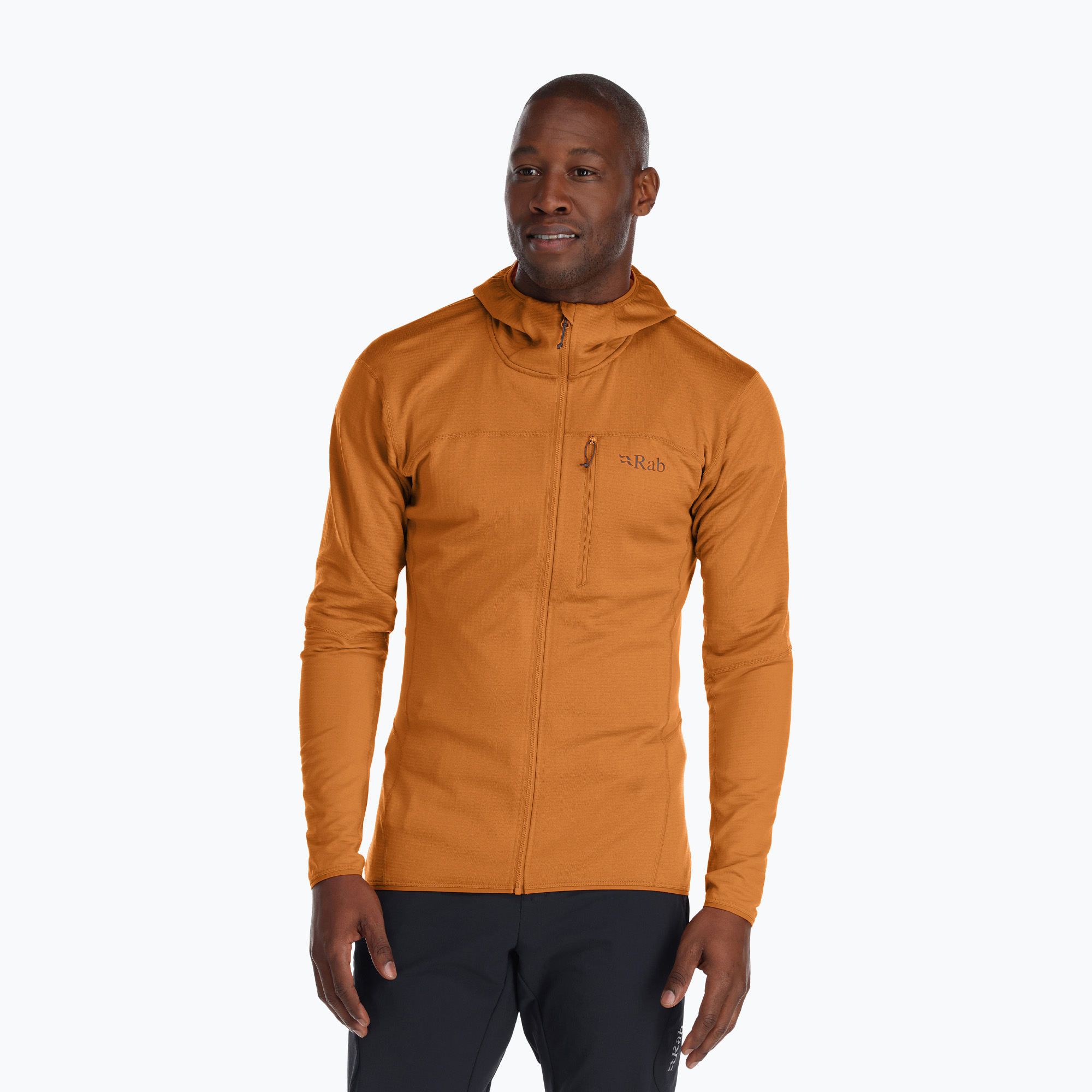 Bluza trekkingowa męska Rab Ascendor Hoody marmalade 