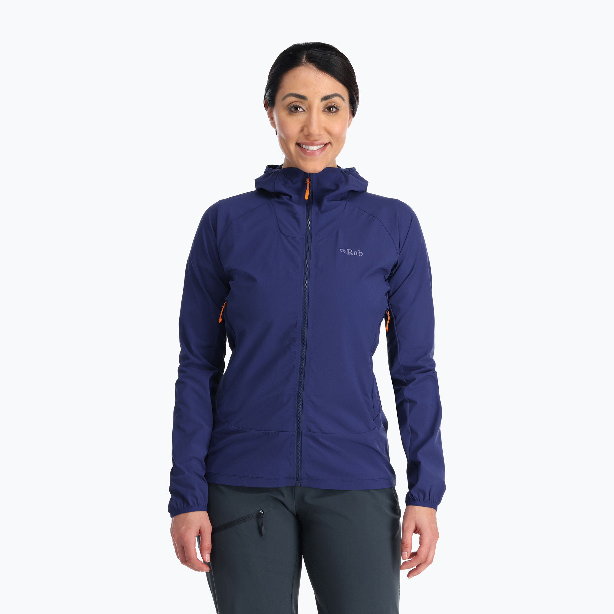 Kurtka softshell damska Rab Borealis patriot blue 