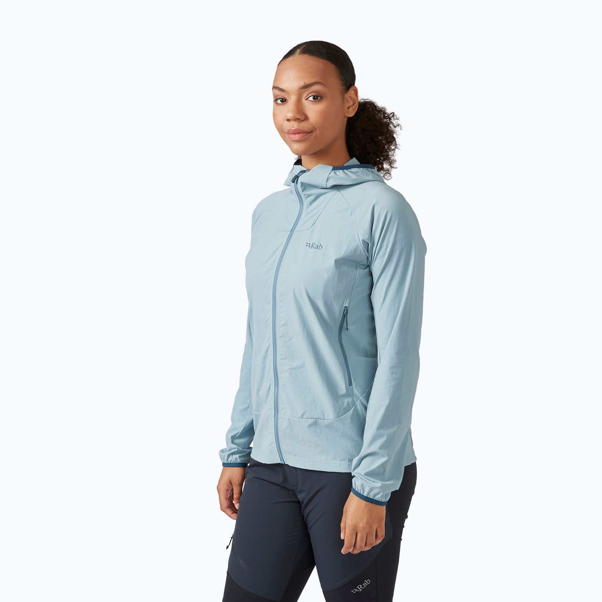 Kurtka softshell damska Rab Borealis citadel 