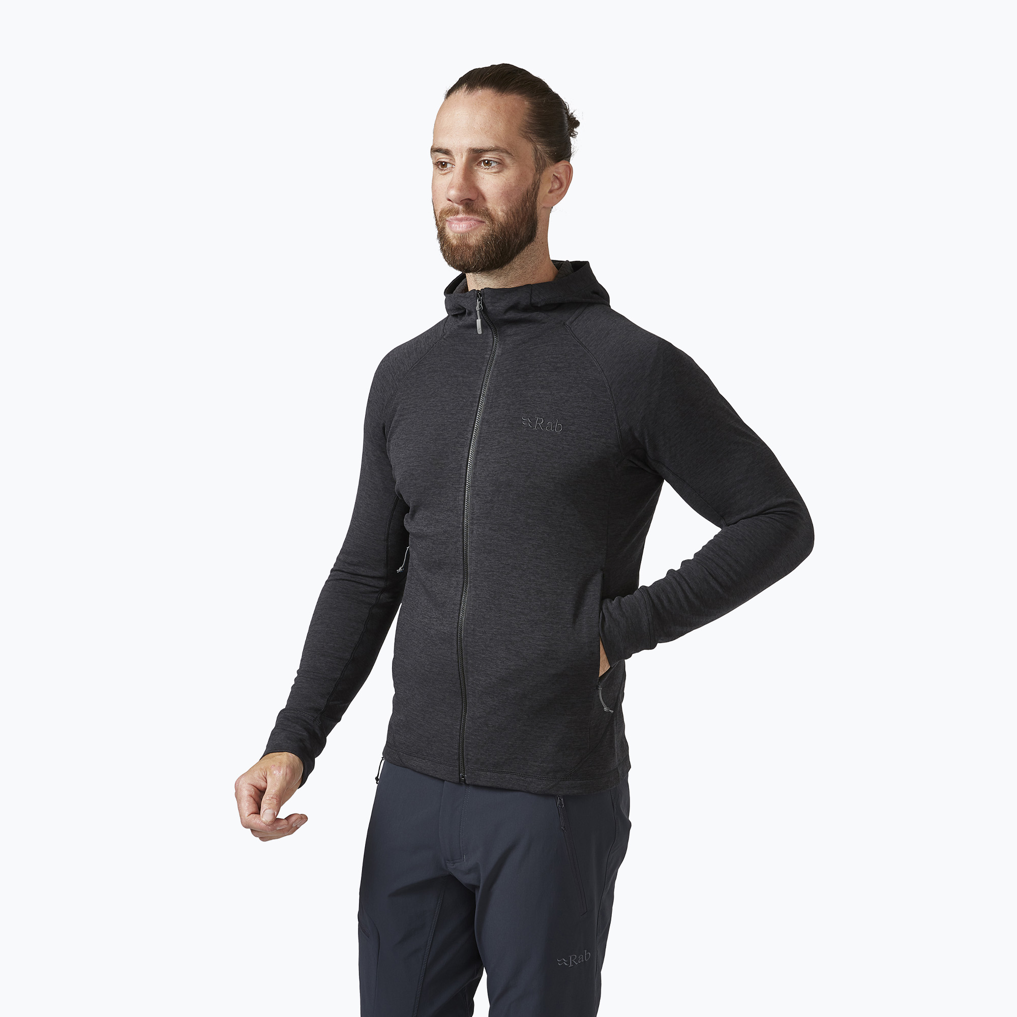 Bluza męska Rab Nexus Hoody black 