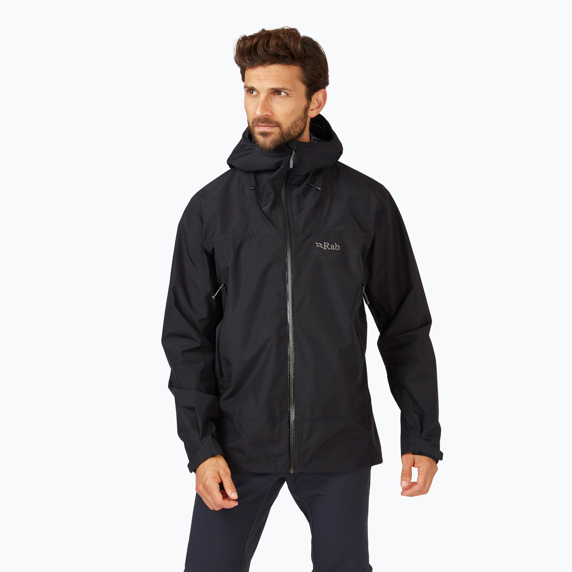 Kurtka przeciwdeszczowa męska Rab Namche GTX black 