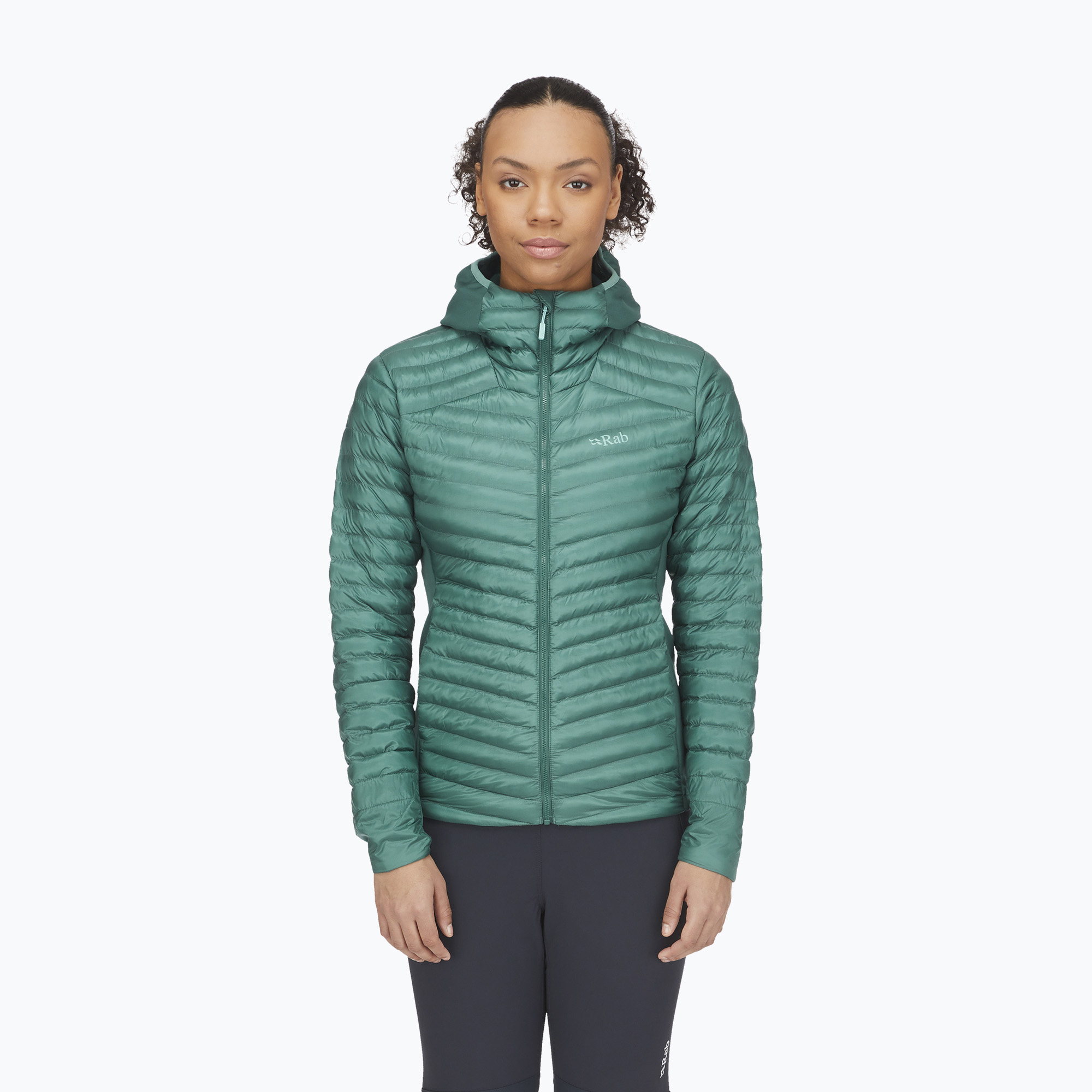 Kurtka damska Rab Cirrus Flex 2.0 Hoody eucalyptus 