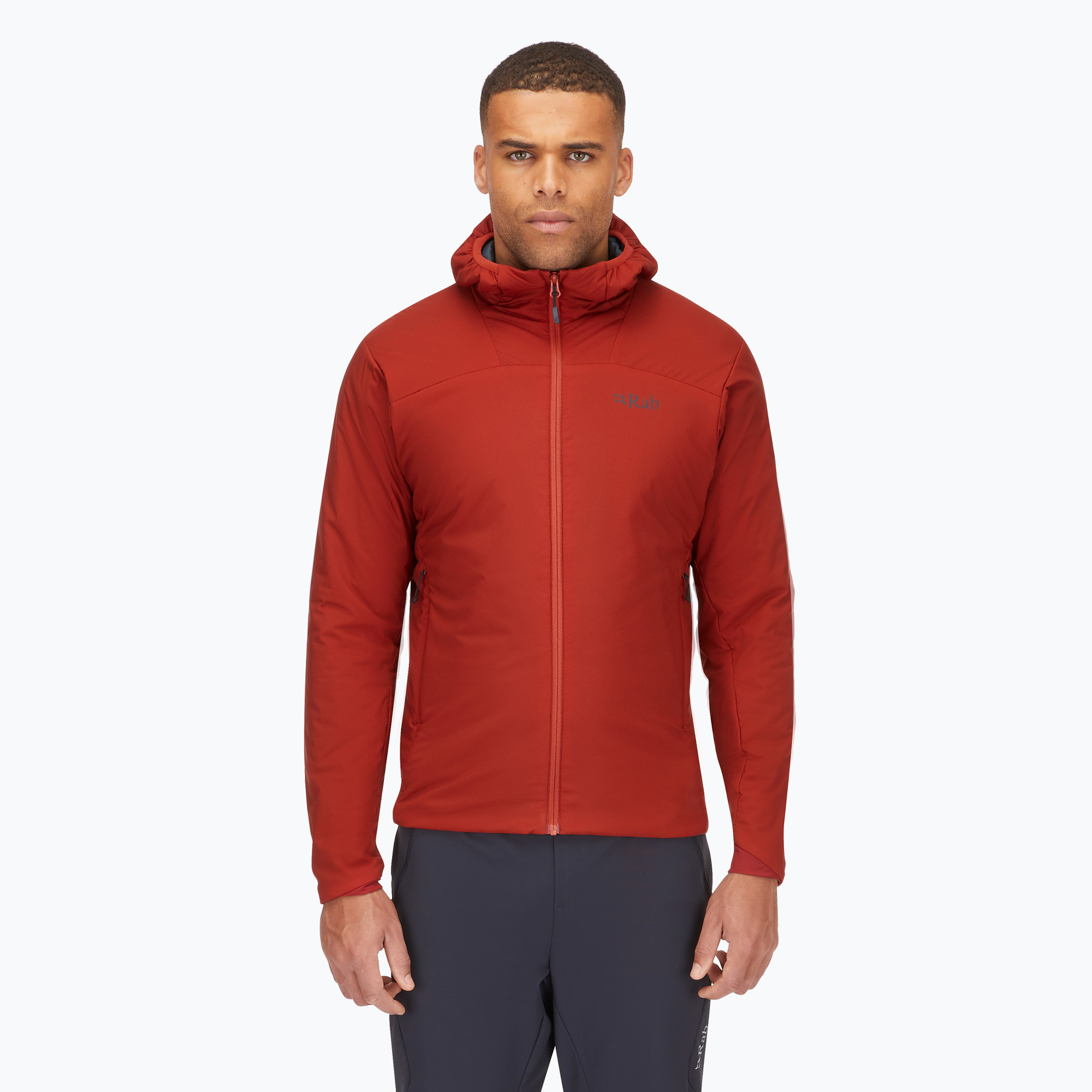 Kurtka ocieplana męska Rab Xenair Alpine Light tuscan red 