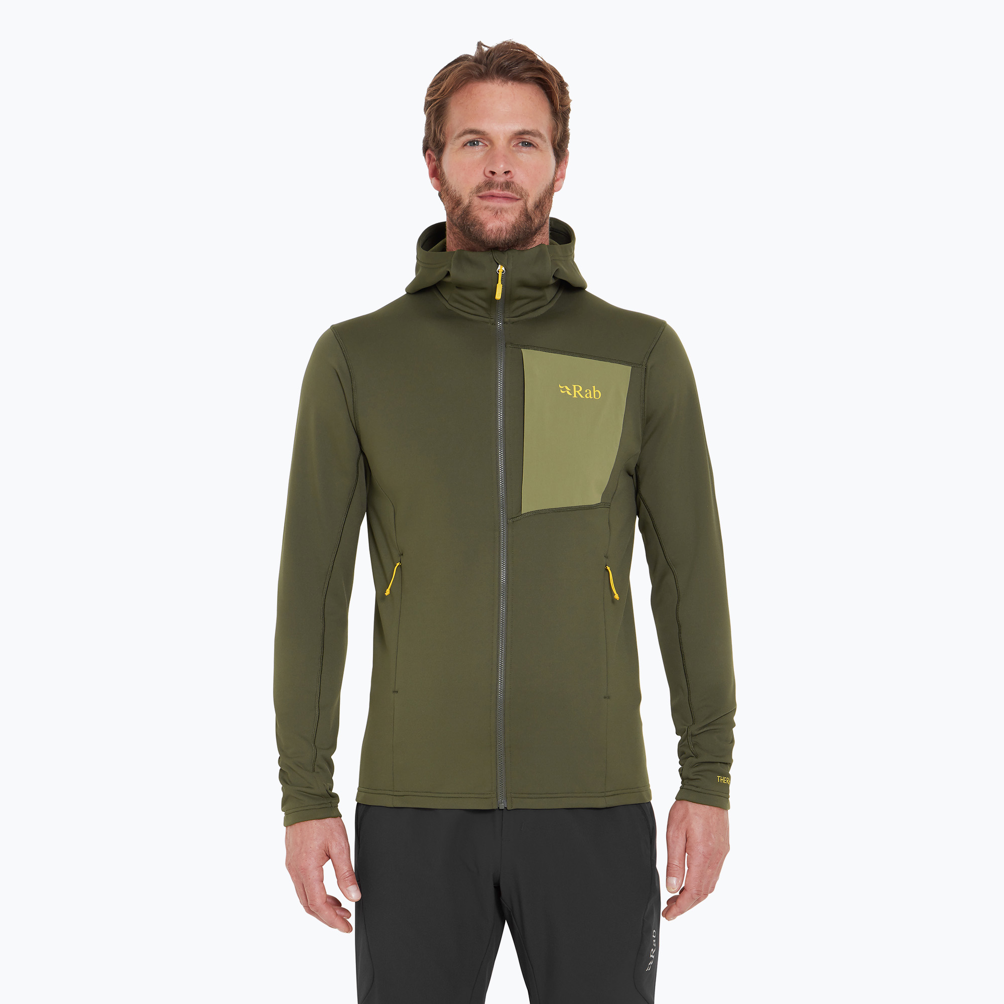 Bluza męska Rab Superflux Hoody army 