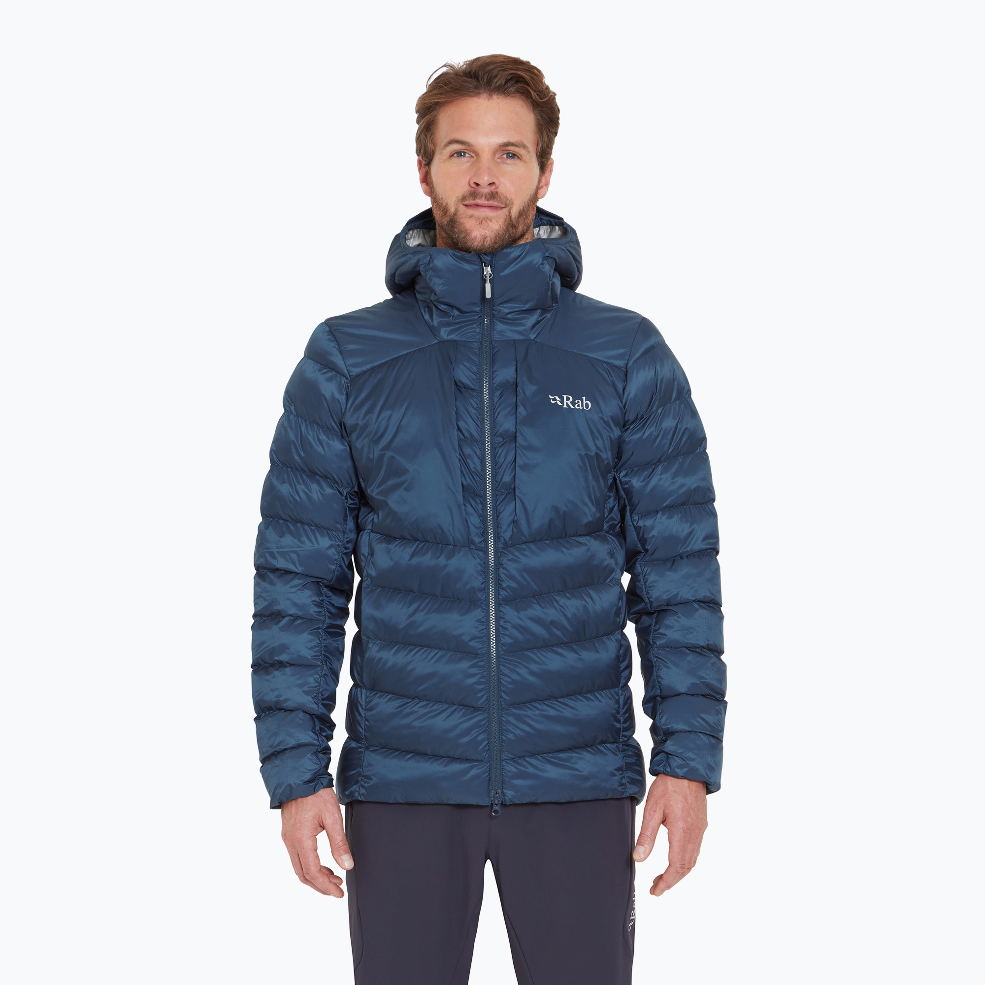 Kurtka męska Rab Cirrus Ultra Hoody tempest blue 