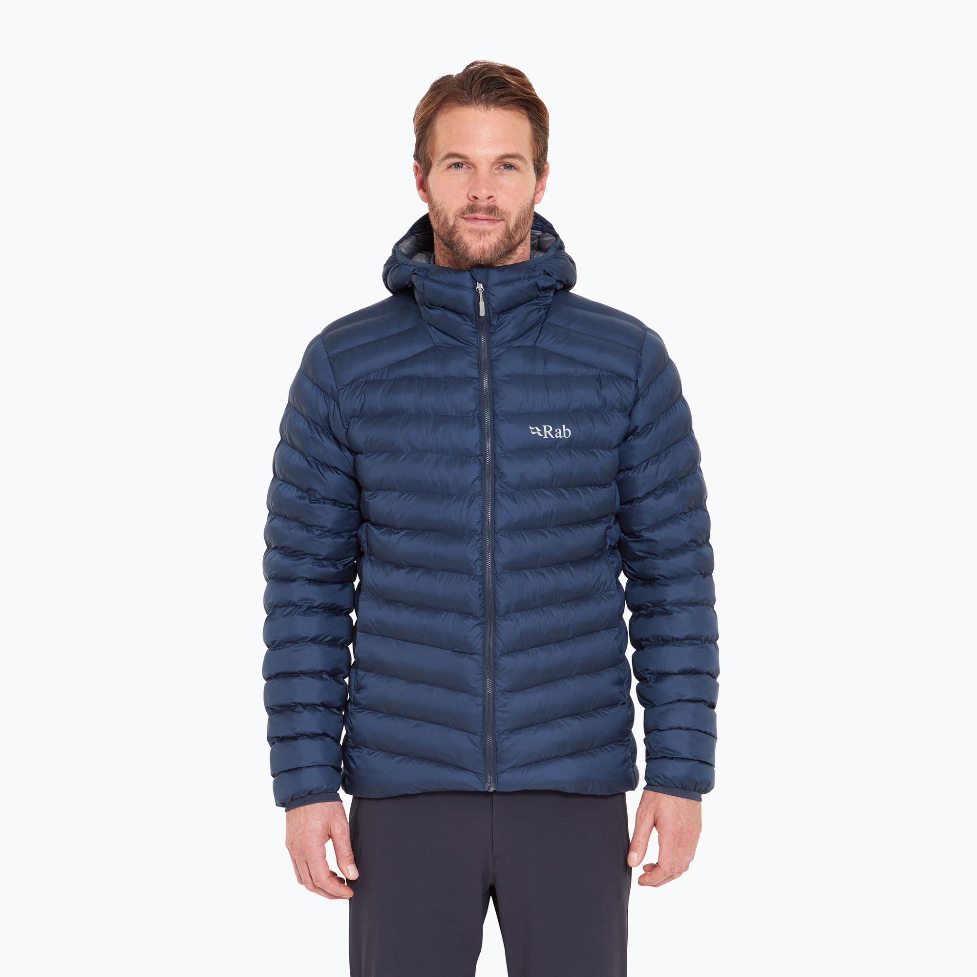 Kurtka ocieplana męska Rab Cirrus Alpine tempest blue 