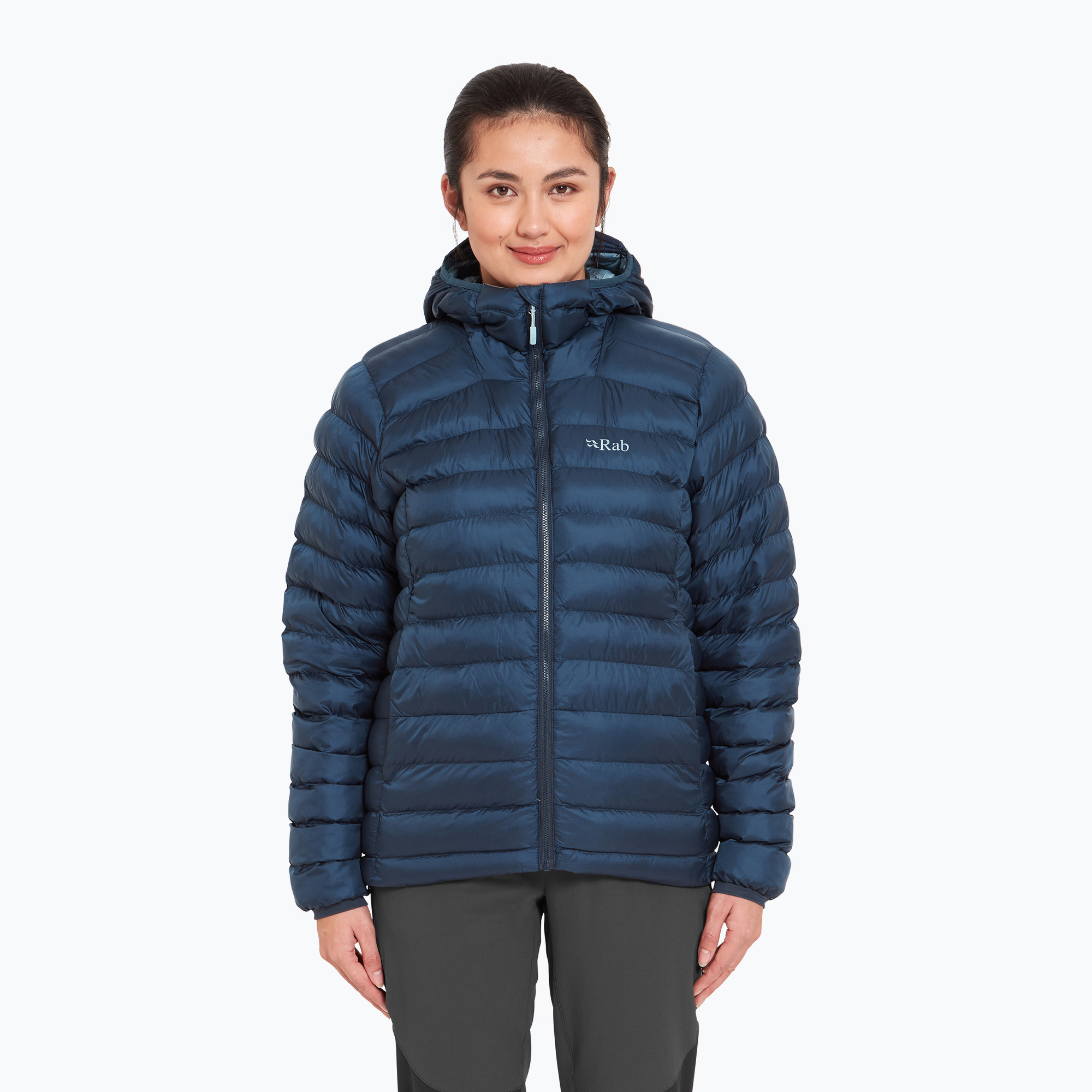Kurtka ocieplana damska Rab Cirrus Alpine tempest blue 