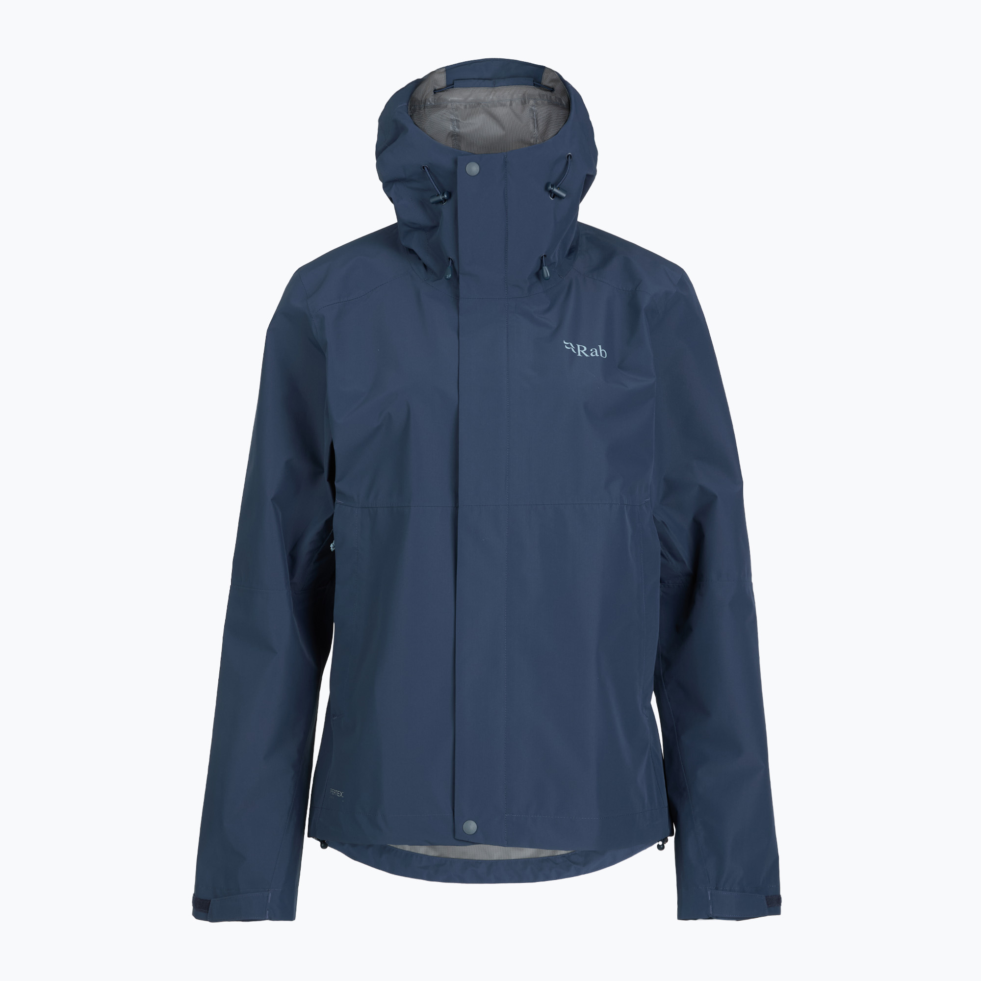 Kurtka przeciwdeszczowa damska Rab Downpour tempest blue 