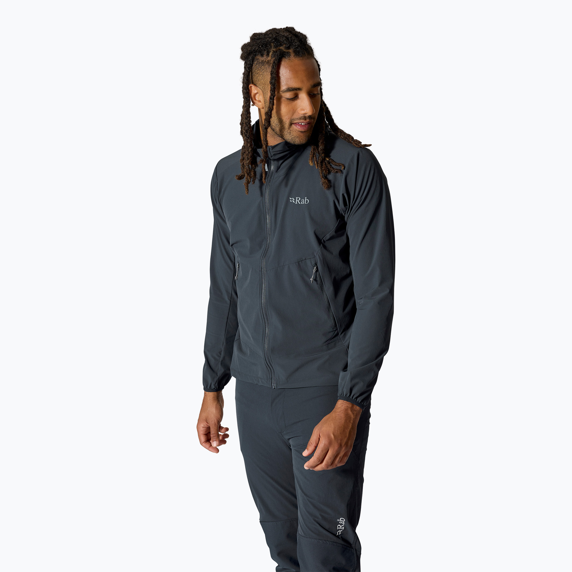 Kurtka softshell męska Rab Borealis Hoody beluga 