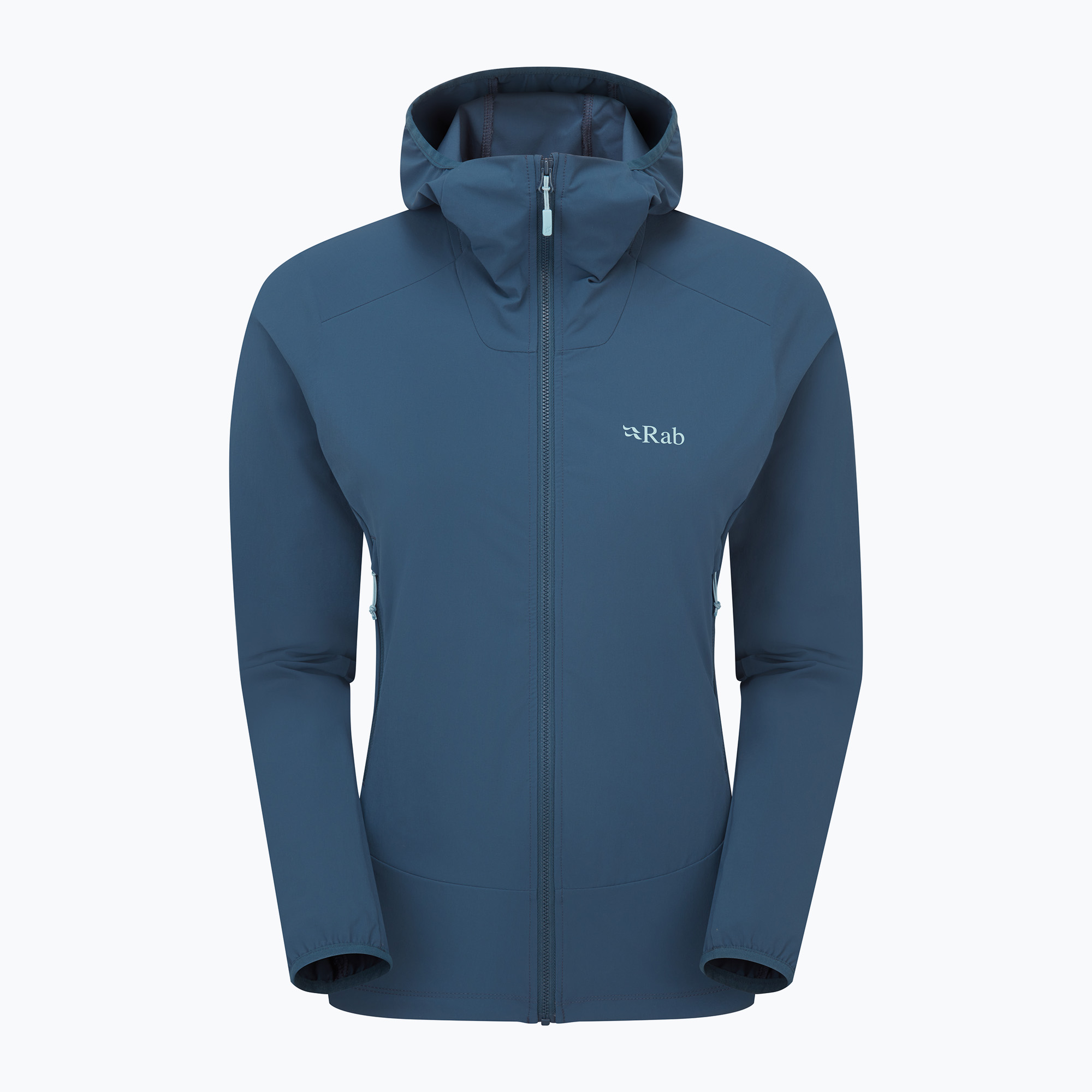 Dámska softshellová bunda Rab Borealis Hoody tempest blue (Borealis Hoody QWS-77-TMB)