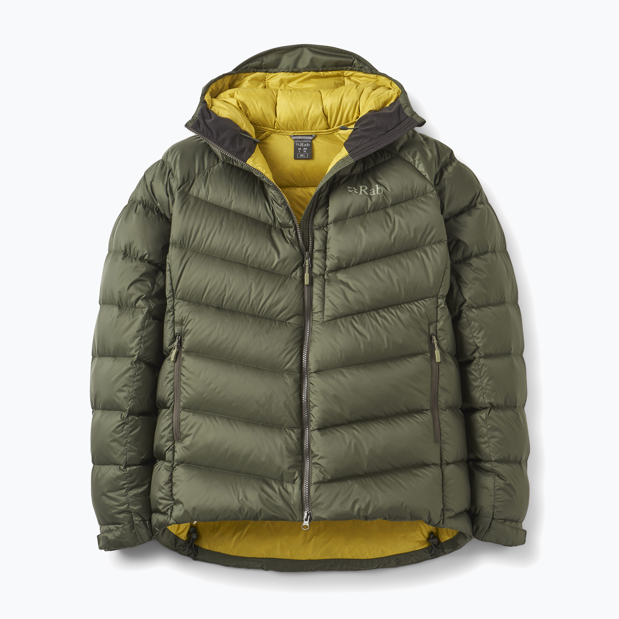 Мъжко пухено яке Rab Glaceon Pro Jacket army